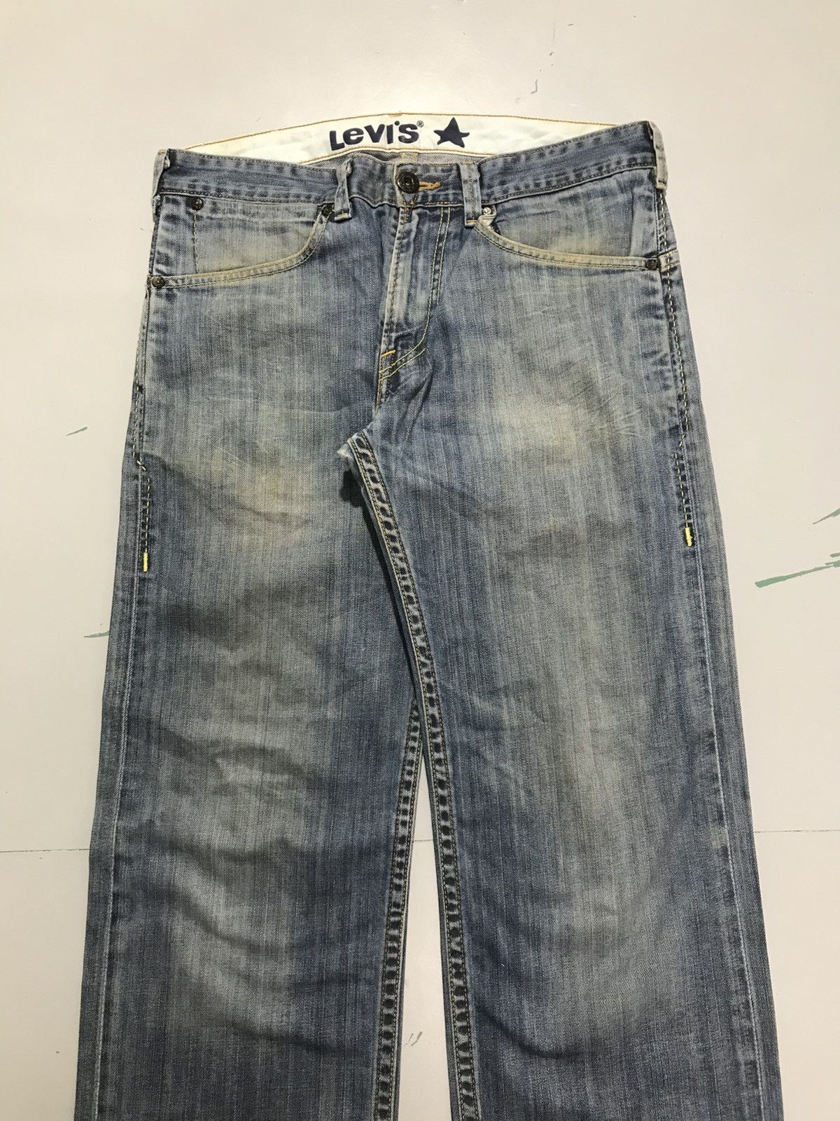 Levi's Vintage Levi’s buckle belt denim Size US 34 / EU 50 - 4 Thumbnail