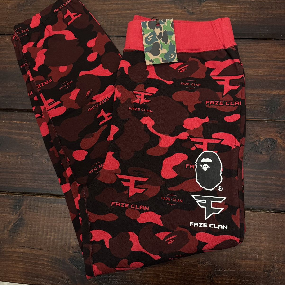 Bape BAPE x FaZe Clan Sweatpants Size US 36 / EU 52 - 1 Thumbnail