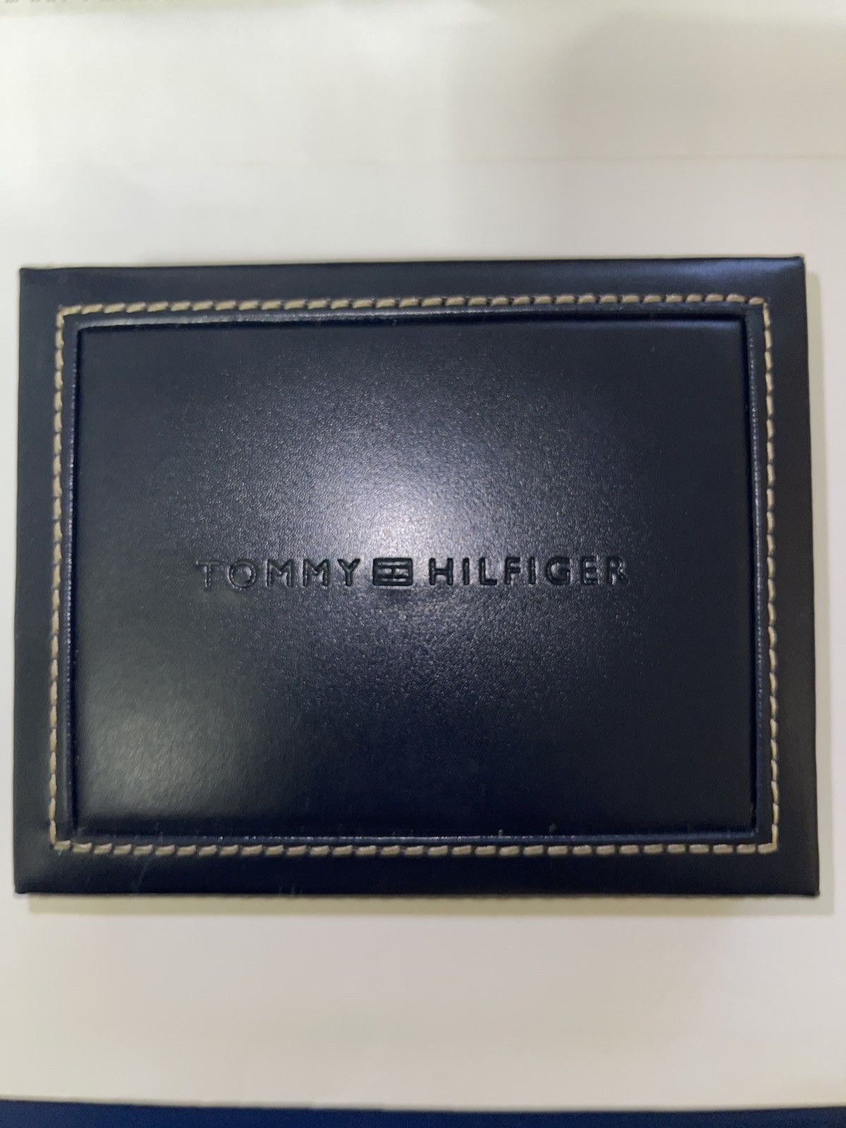 Tommy Hilfiger Tommy Hilfiger CC Trifold Black Leather Wallet Size ONE SIZE - 1 Thumbnail