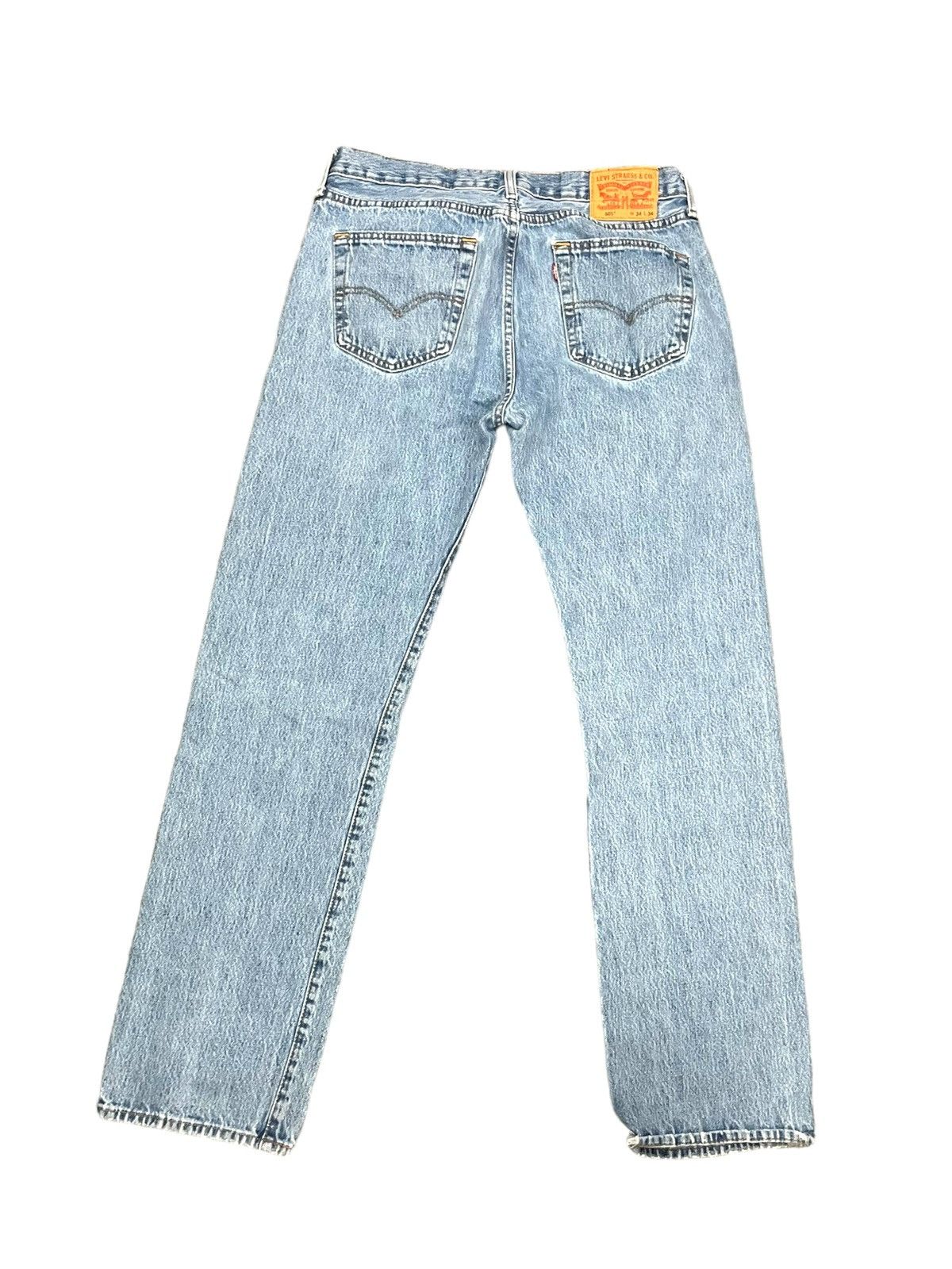 Designer × Levi's Levis 501xx 34x34 Button Fly Jeans Size US 34 / EU 50 - 1 Thumbnail