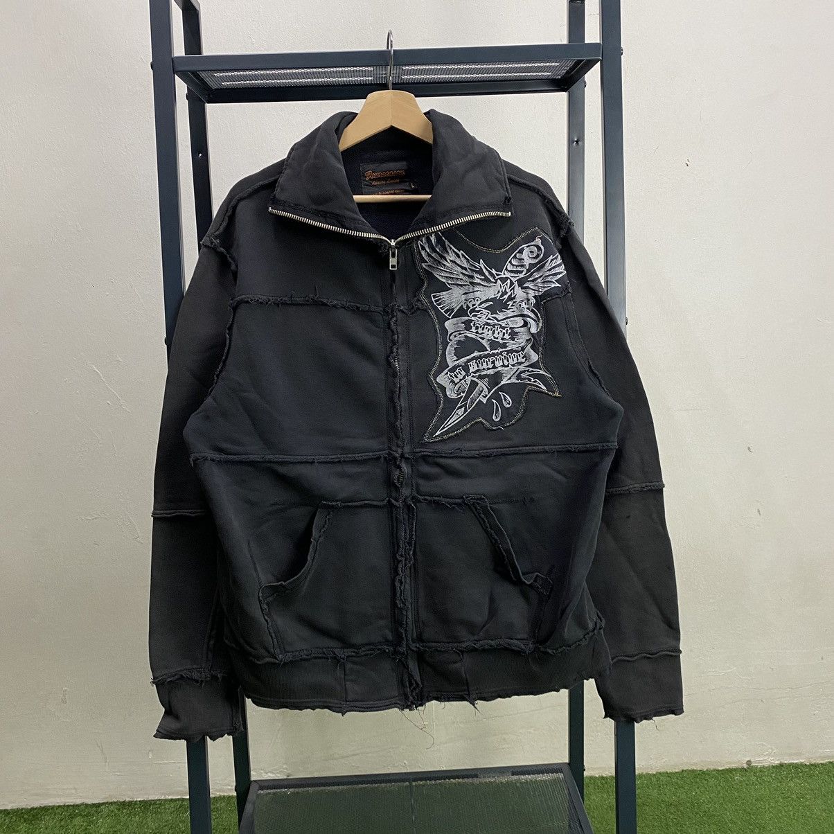 Japanese Brand × PPFM Fourseason Punk reconstruct Sweaters distress Size US L / EU 52-54 / 3 - 2 Thumbnail