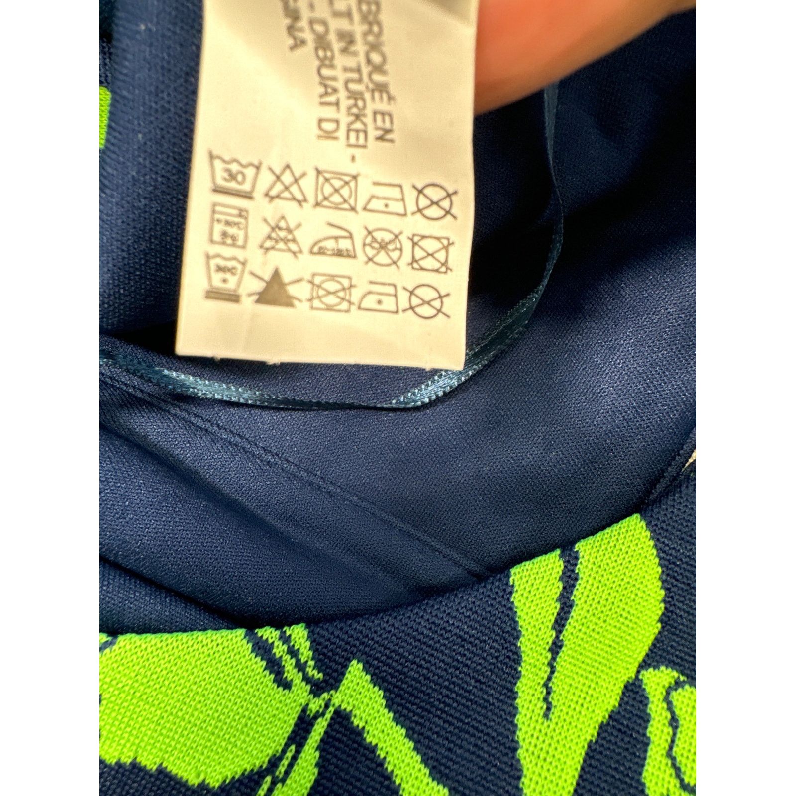 Zara Zara 1- Sholder Crop Top Navy Green NWT Womens Juniors Large Size L / US 10 / IT 46 - 8 Thumbnail