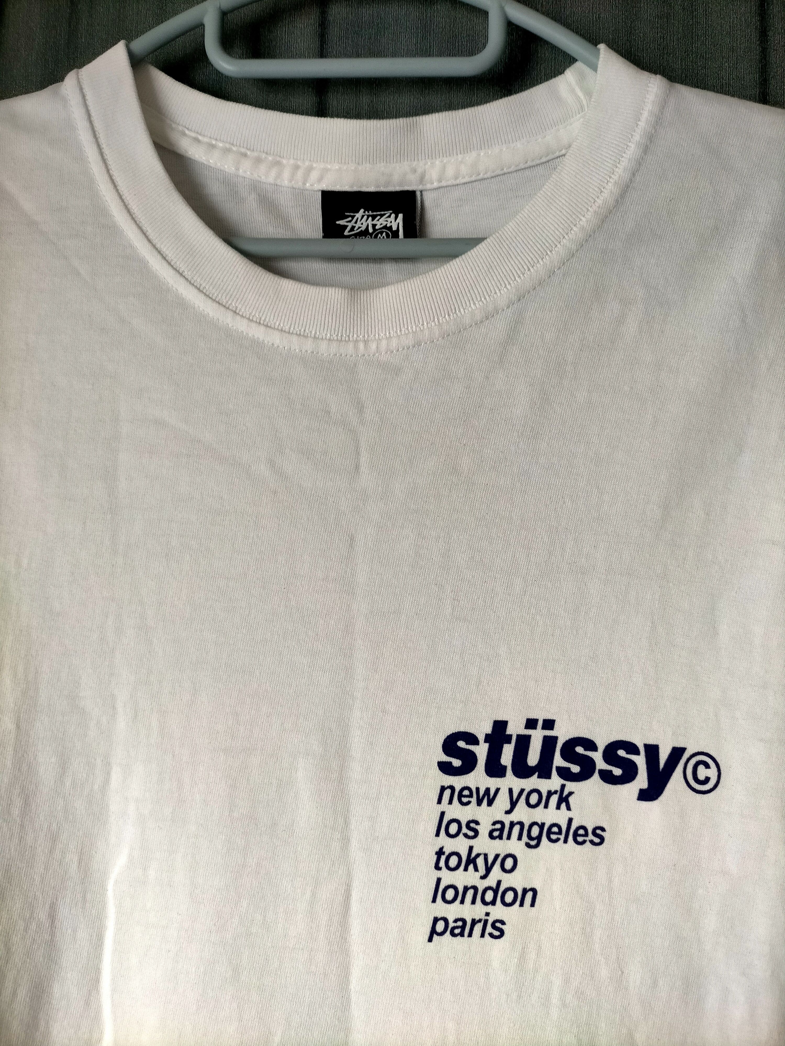 Stussy Stussy Strawberry White Size M Tee Size US M / EU 48-50 / 2 - 11 Thumbnail