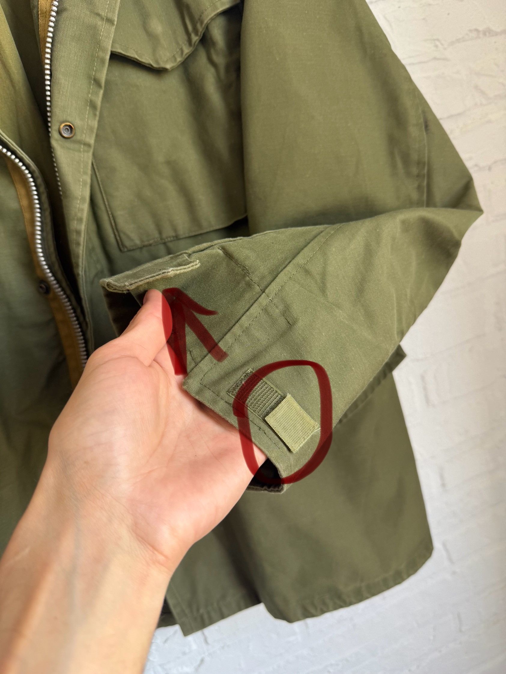 Vintage Vintage 1960s US Army M-65 Field Jacket Vietnam jacket Size US L / EU 52-54 / 3 - 13 Thumbnail