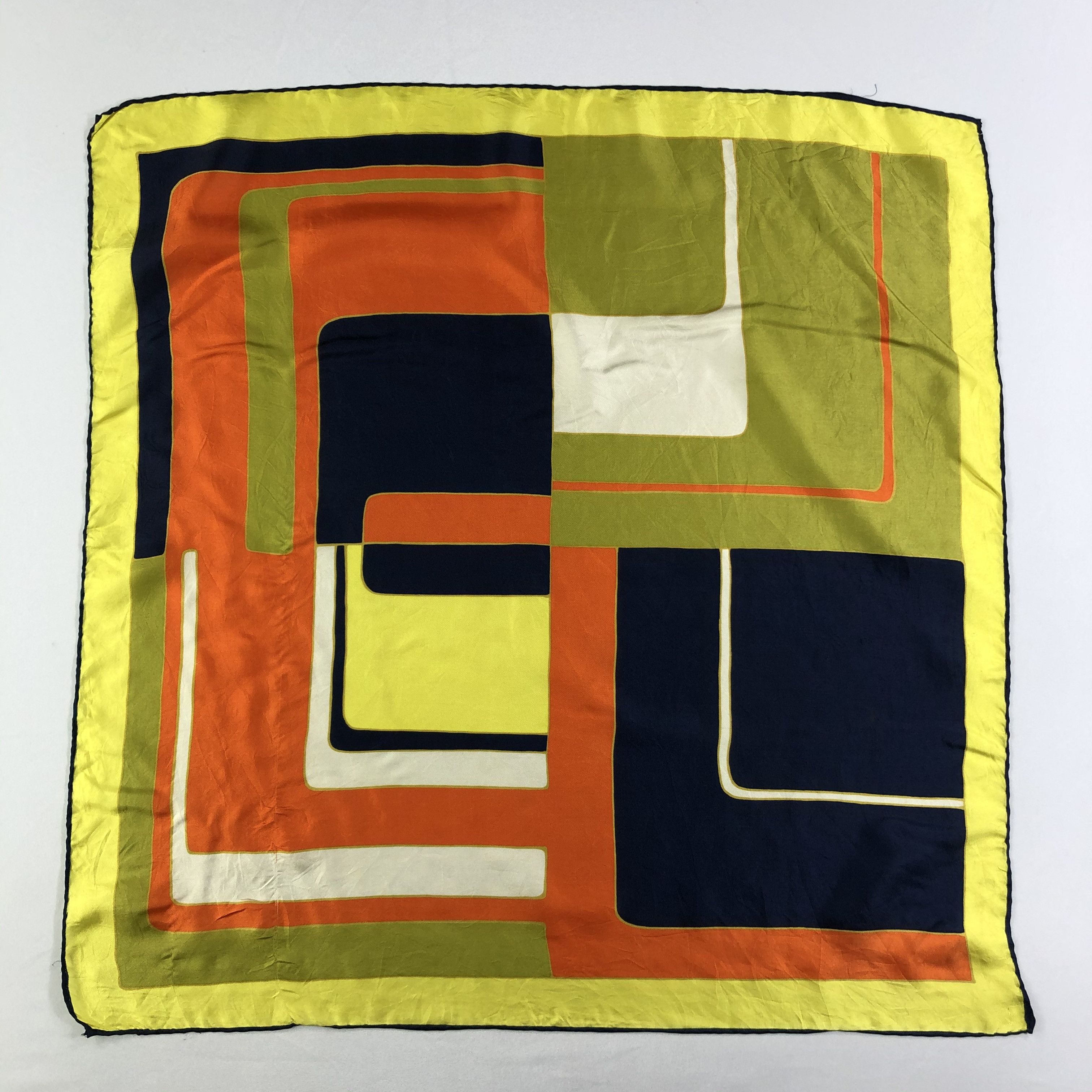 Vintage Vintage Silk Scarf Size ONE SIZE - 2 Thumbnail