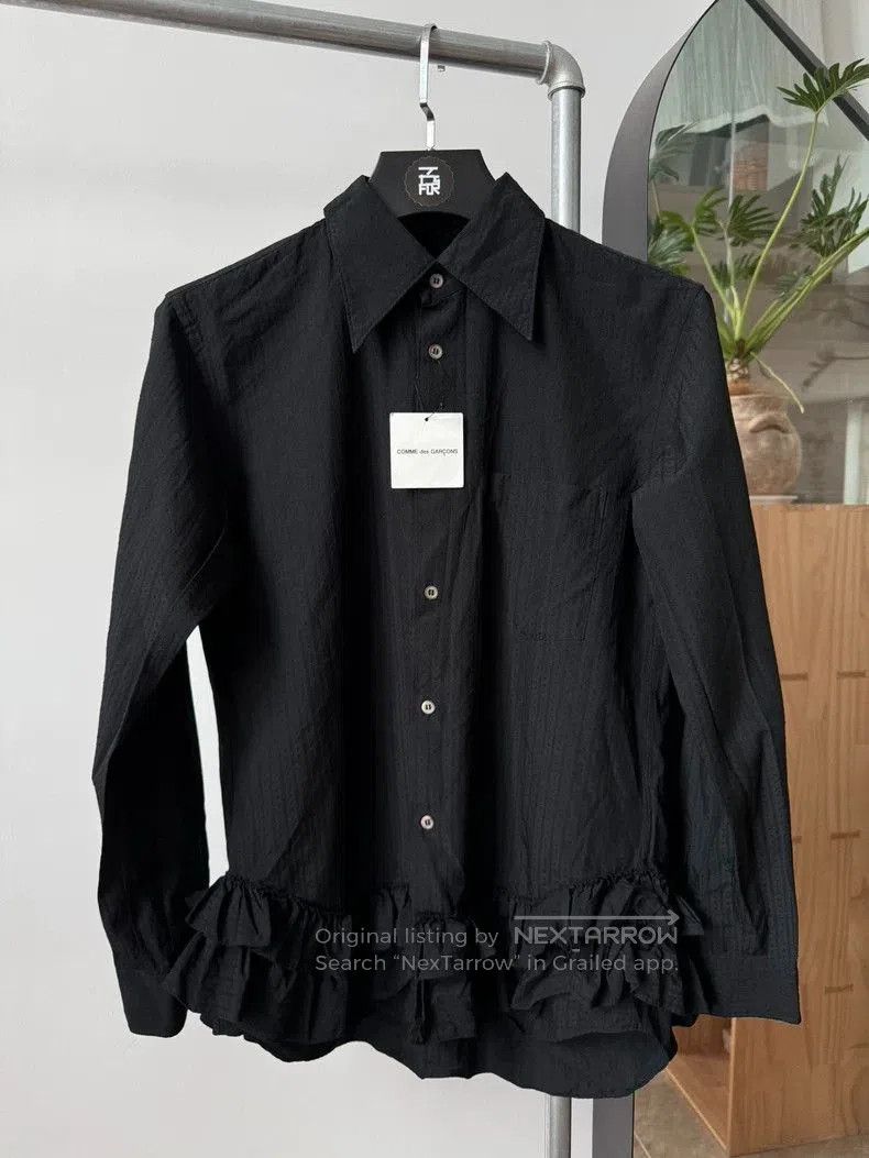 Comme des Garcons COMME DES GARCONS HOMME PLUS SS14 Ruffled Shirt. Size US S / EU 44-46 / 1 - 1 Thumbnail