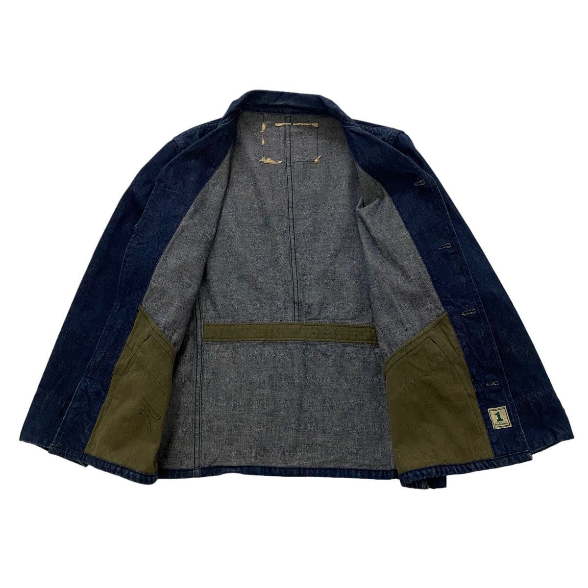 Sugar Cane ✨M11570 Vintage Sugar Cane chore denim jacket Size US M / EU 48-50 / 2 - 9 Thumbnail