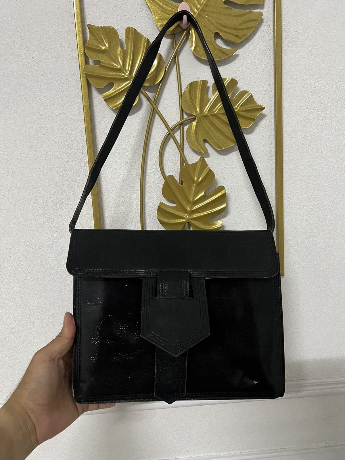 Saint Laurent Paris × Vintage × Yves Saint Laurent VINTAGE YVES SAINT LAUREN SHOULDER BAG Size ONE SIZE - 2 Thumbnail