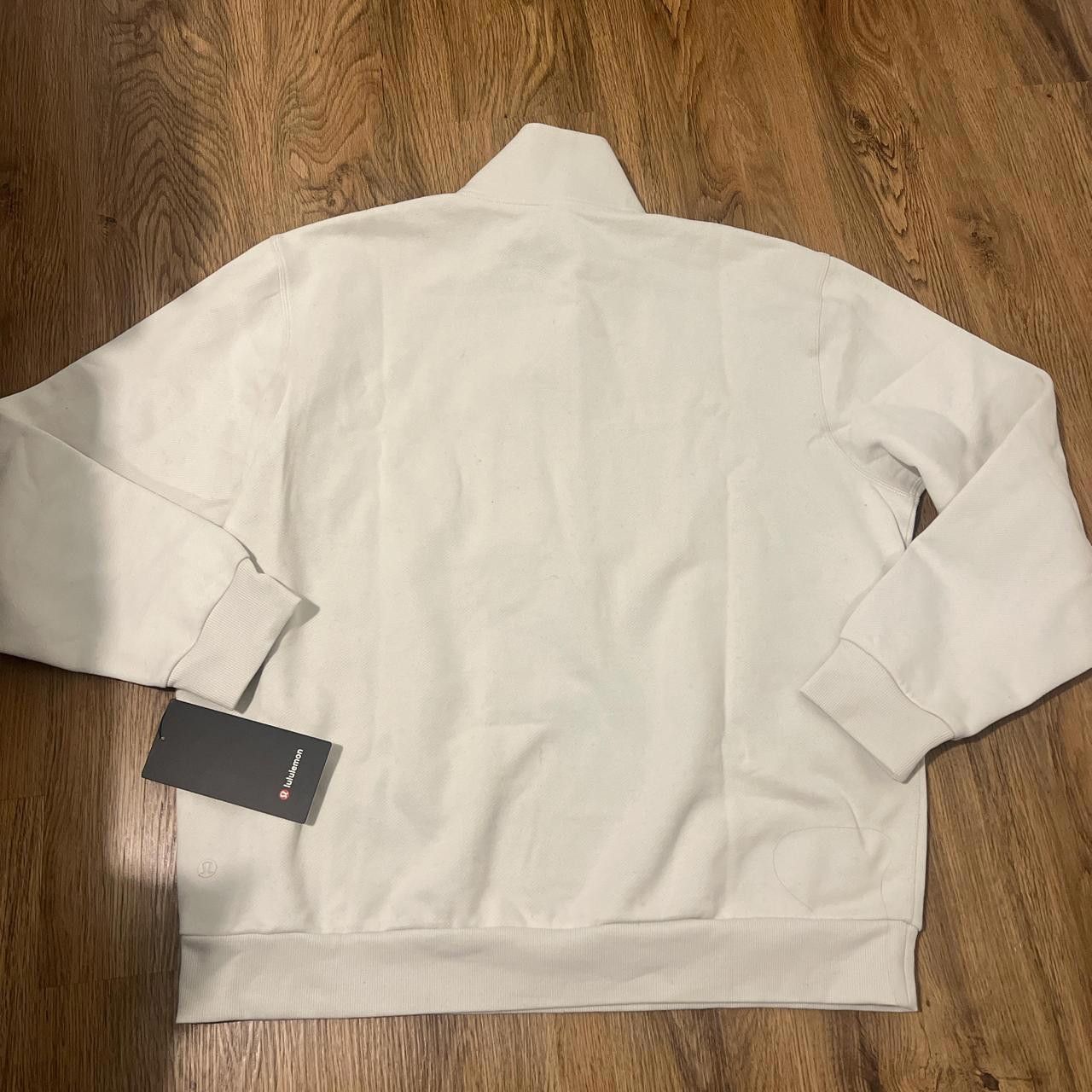 Lululemon Lululemon Men's White and Cream Jumper Size US L / EU 52-54 / 3 - 6 Thumbnail