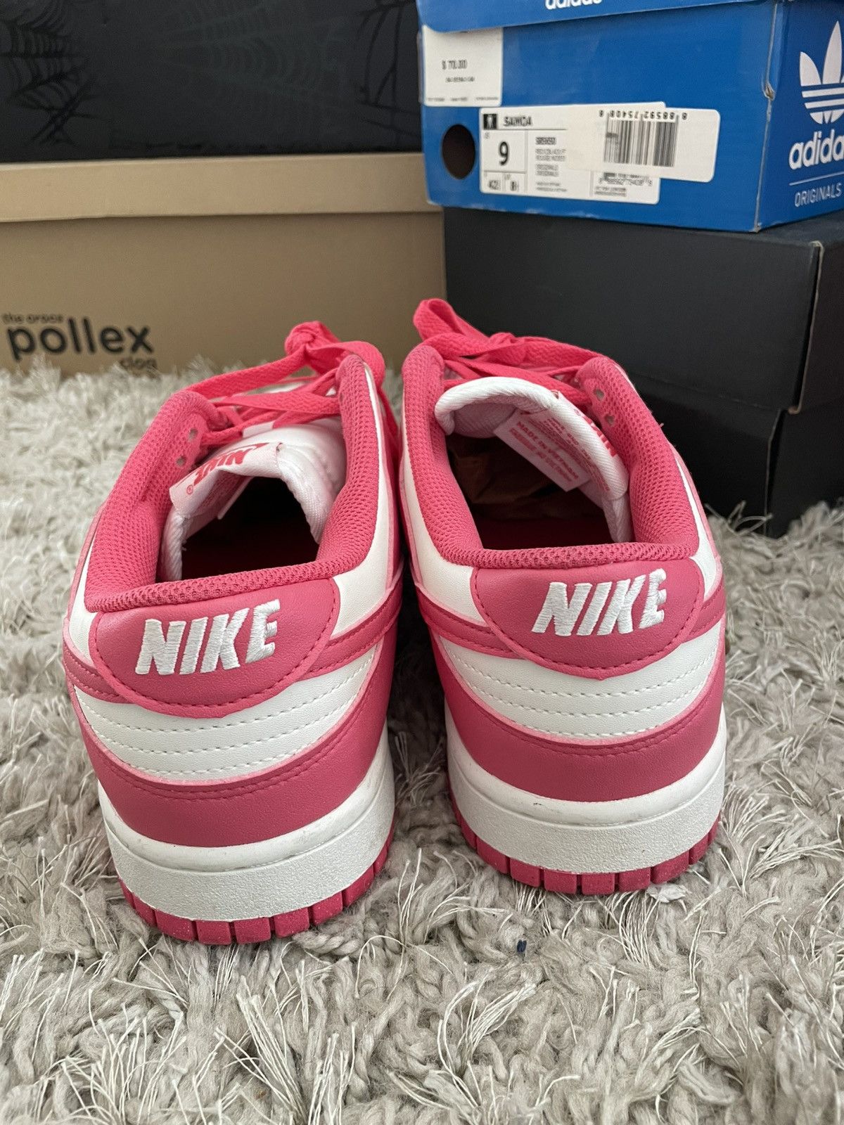 Nike Nike Dunk Low Aster Pink Size US 9.5 / EU 42-43 - 6 Thumbnail