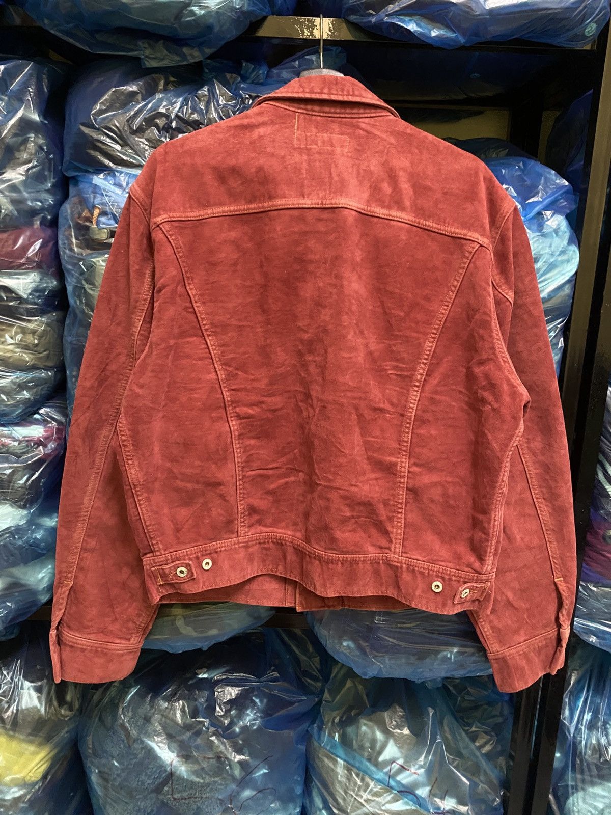 Replay VINTAGE REPLAY VELVET TRUCKER JACKET Size US L / EU 52-54 / 3 - 8 Thumbnail