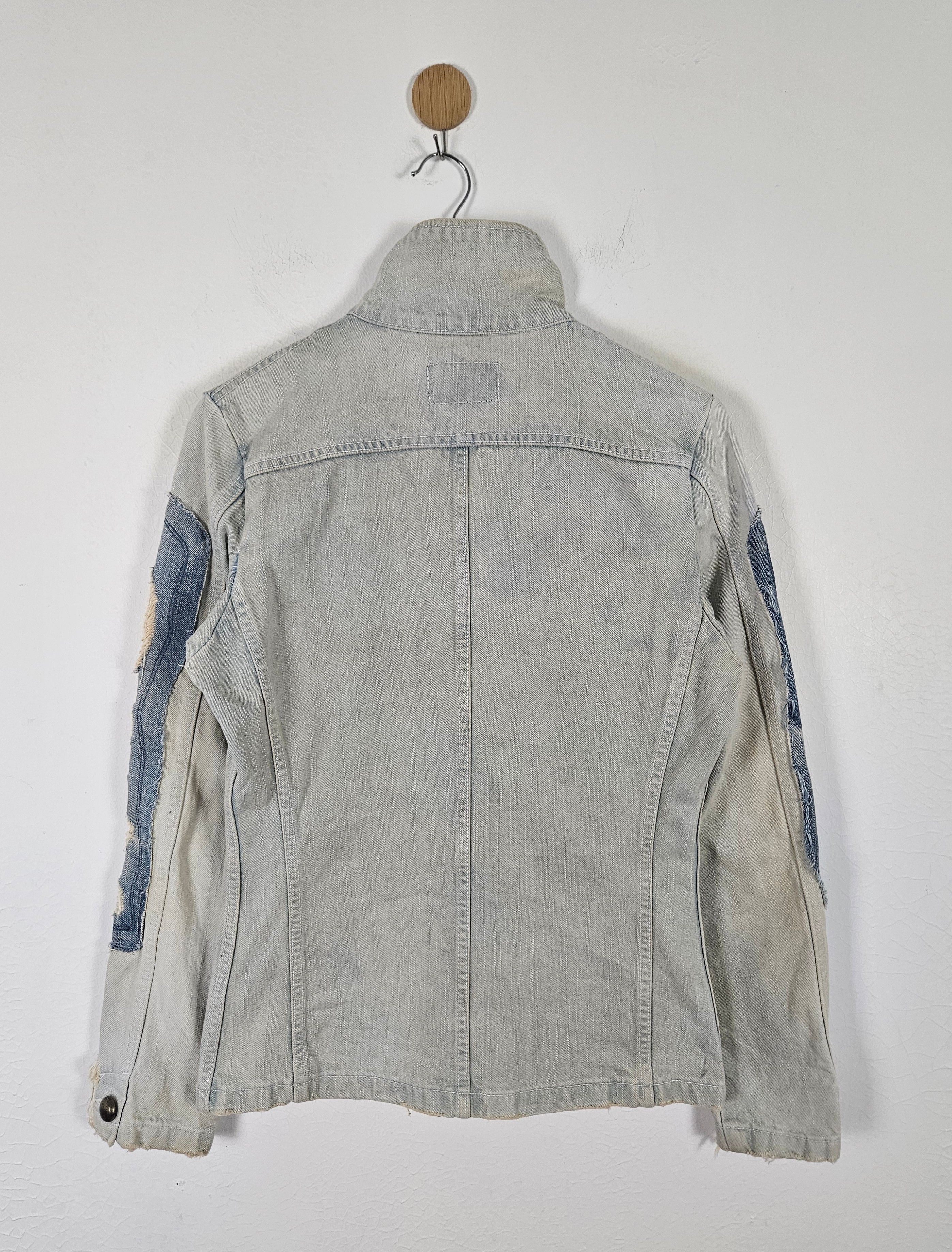 PPFM PPFM Jeans Jacket distress Patch Carcass Size US M / EU 48-50 / 2 - 2 Thumbnail