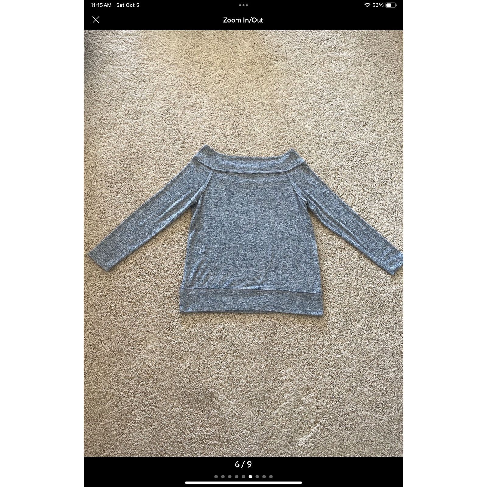 & Other Stories Gibson off shoulder sweater, S Size S / US 4 / IT 40 - 6 Thumbnail