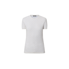 Louis Vuitton 3D Monogram T-Shirt White. Size S0