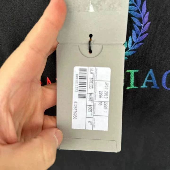 Balenciaga Balenciaga Rainbow Wheat Spike Short Sleeve Size US S / EU 44-46 / 1 - 4 Thumbnail