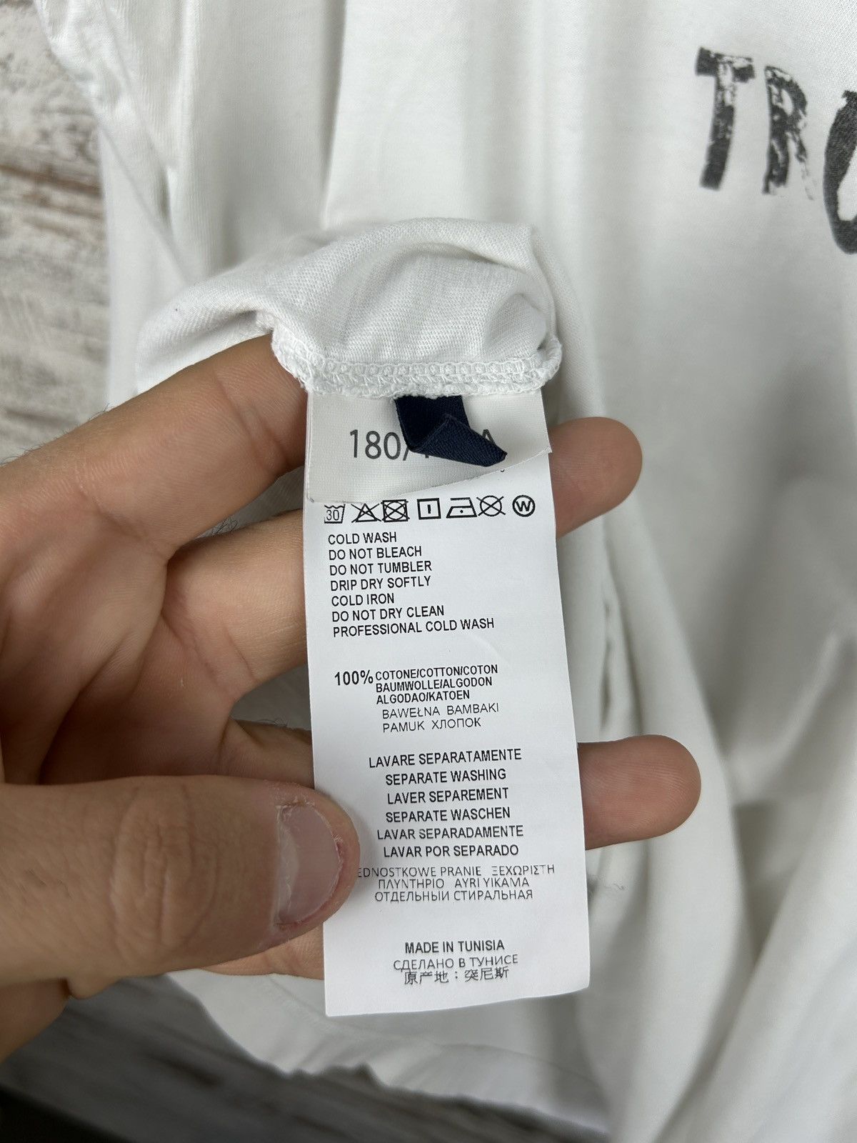 Trussardi Mens Vintage Trussardi Jeans Longsleeve T-shirt luxury Size US L / EU 52-54 / 3 - 12 Thumbnail