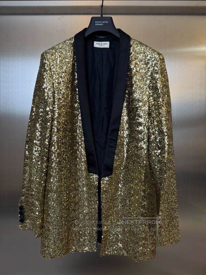 Saint Laurent Paris Saint Laurent Paris Jacket Size US S / EU 44-46 / 1 - 1 Thumbnail