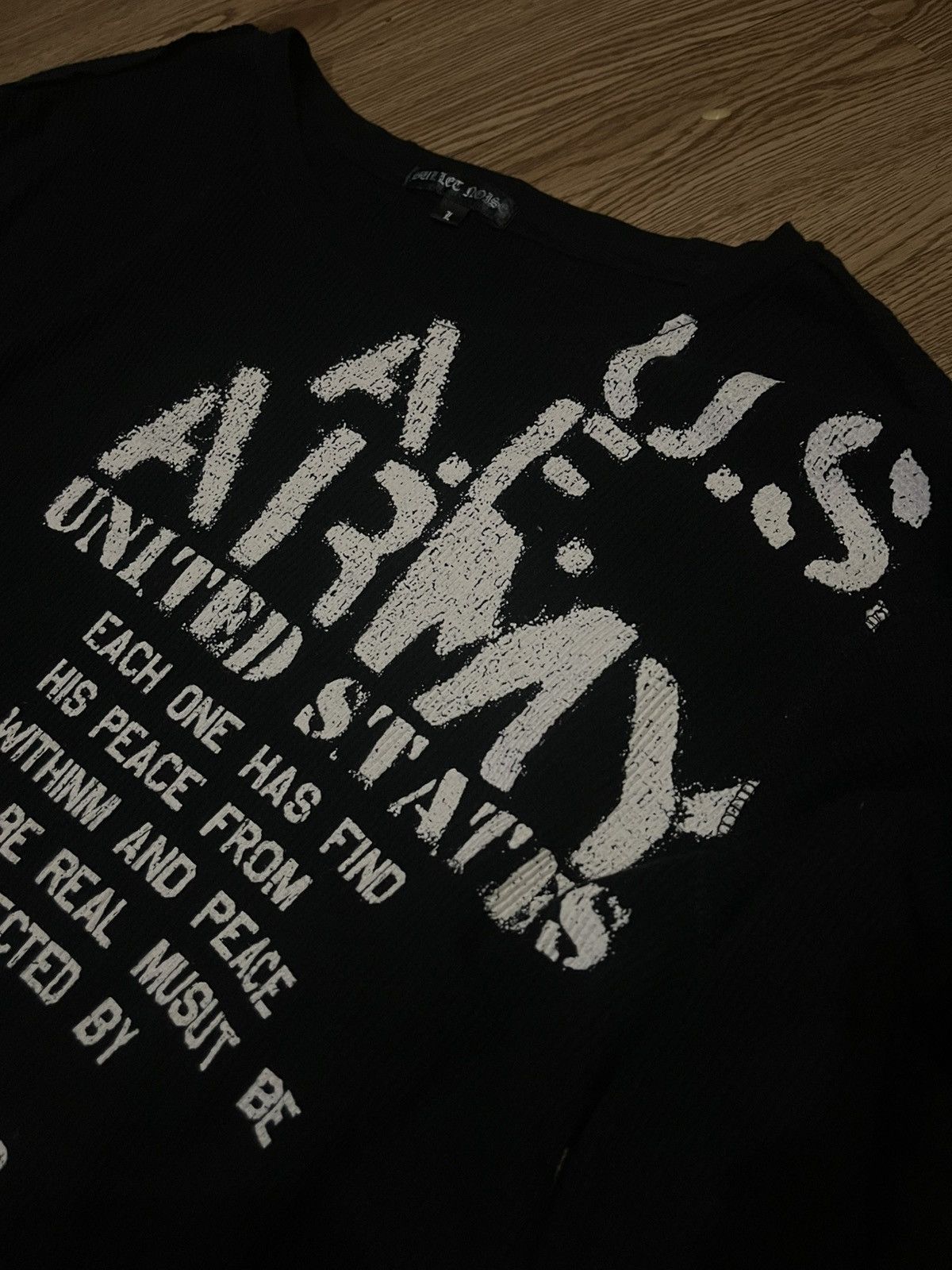 If Six Was Nine Y2K Bullet Noise Tshirt Vtg ifsixwasnine in the attic style Size US L / EU 52-54 / 3 - 4 Thumbnail