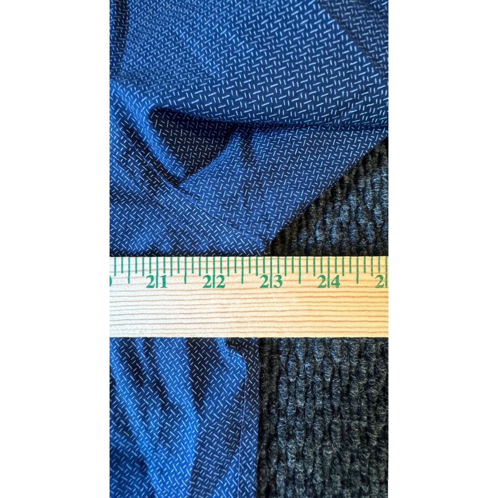 Calvin Klein Calvin Klein Performance Long Sleeve Shirt Men Blue Geometric Cotton Size 16 Size US L / EU 52-54 / 3 - 4 Thumbnail