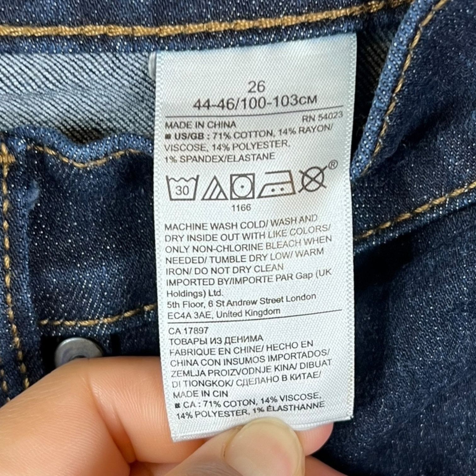 Banana Republic Banana Republic Premium Denim Girlfriend Women’s 26 Size 26" / US 2 / IT 38 - 5 Thumbnail