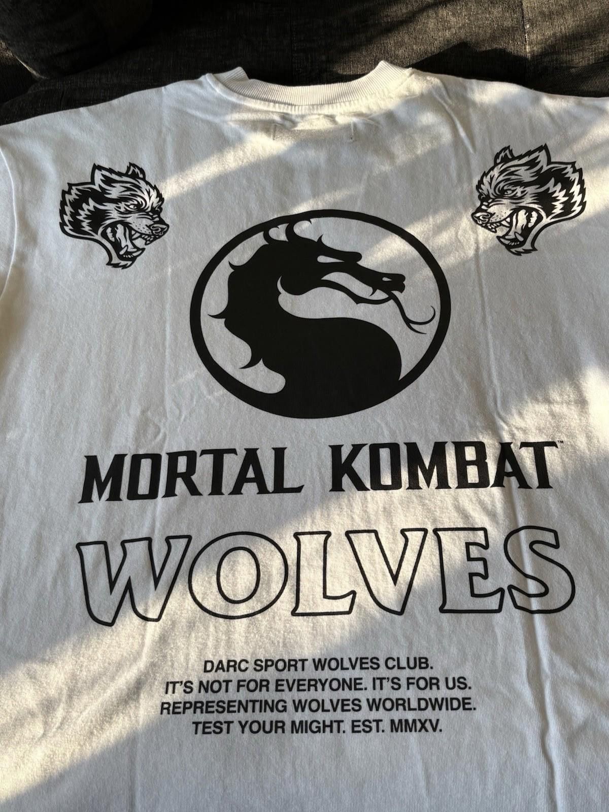 Darc Sport Darc Sport Mortal Kombat Collab Net White Tee Size US M / EU 48-50 / 2 - 1 Thumbnail