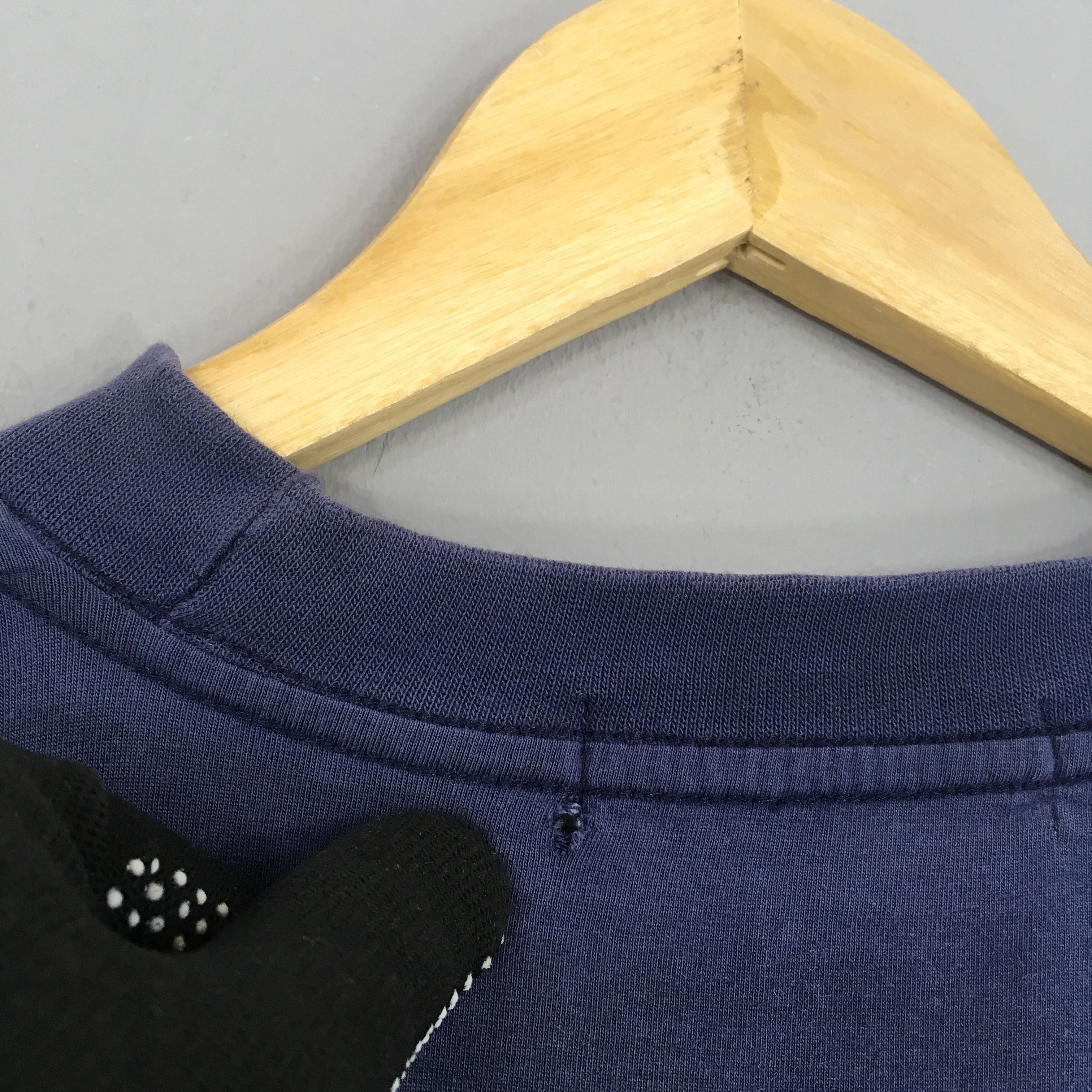 Yves Saint Laurent Vintage YSL Yves Saint Laurent Blue T shirt Medium Size US M / EU 48-50 / 2 - 9 Thumbnail