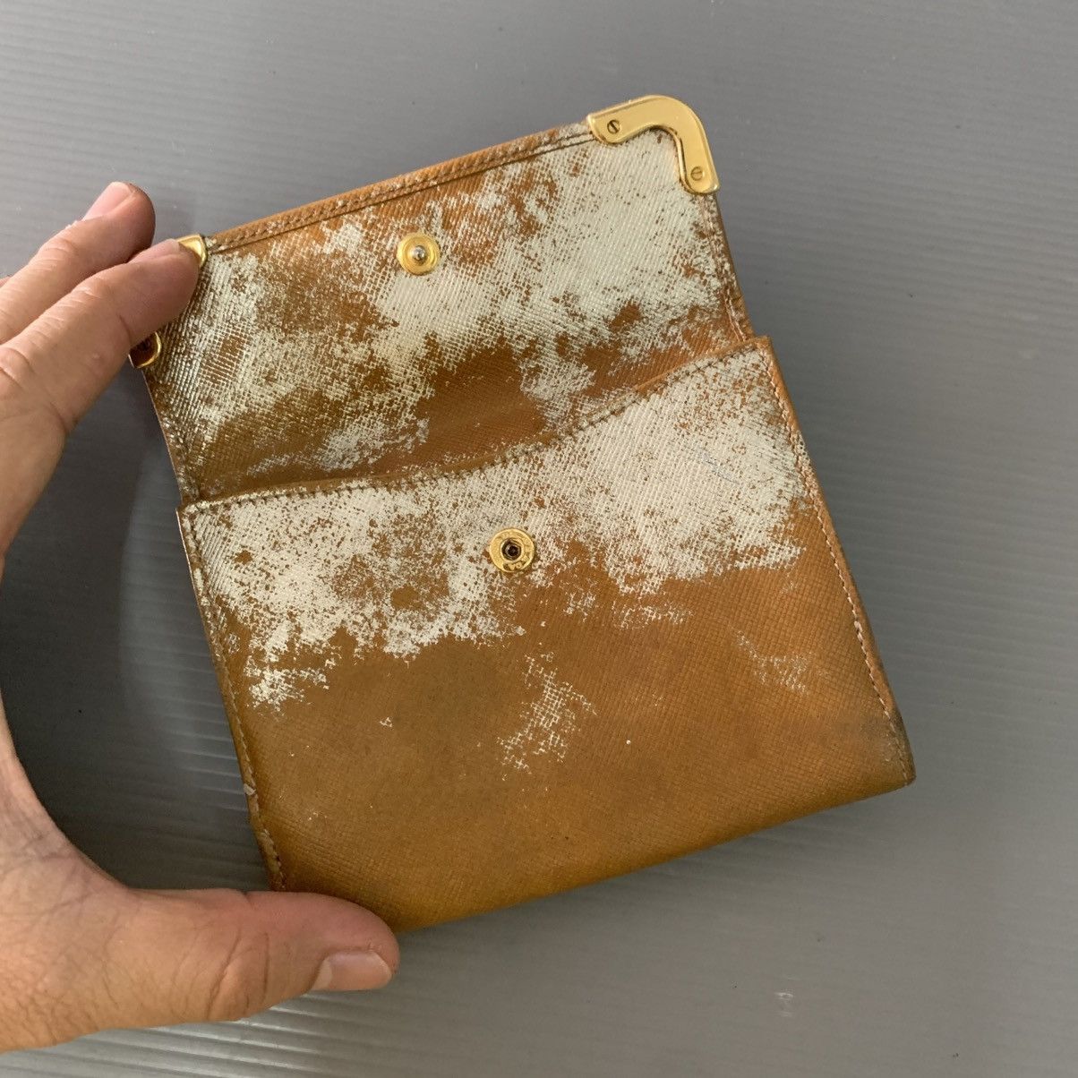 Prada Prada Leather Wallet Size ONE SIZE - 7 Thumbnail
