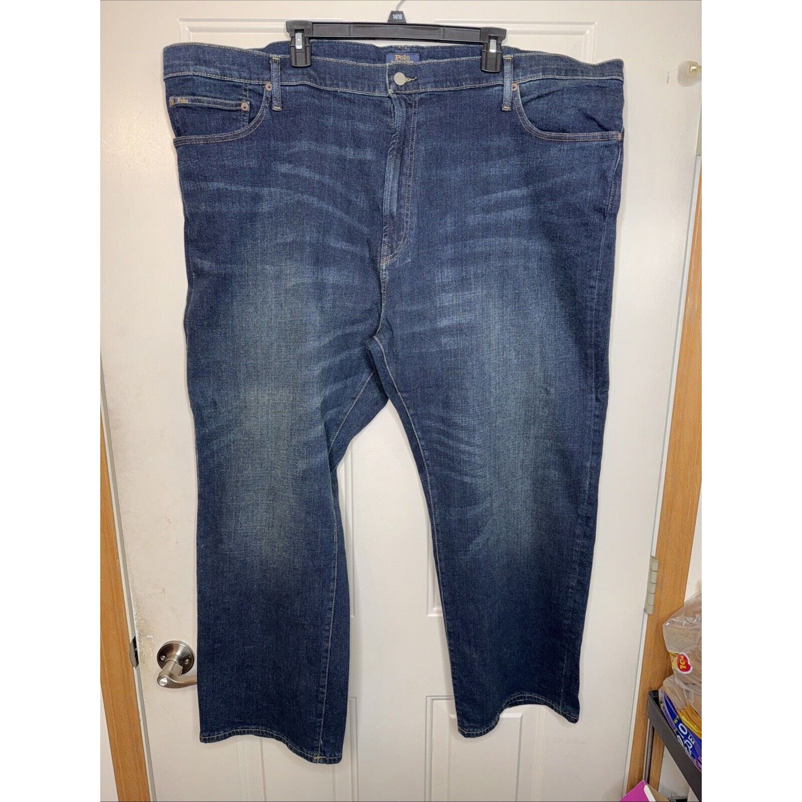 Ralph Lauren Polo Ralph Lauren Hampton Blue Jeans Men's 50x30 Relaxed Size US 44 / EU 60 - 1 Thumbnail