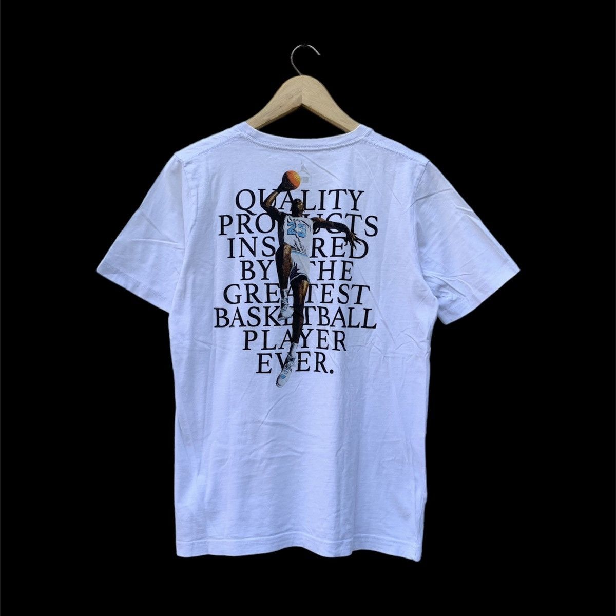 Jordan Brand × Vintage Vtg jordan tshirt Size US M / EU 48-50 / 2 - 1 Thumbnail