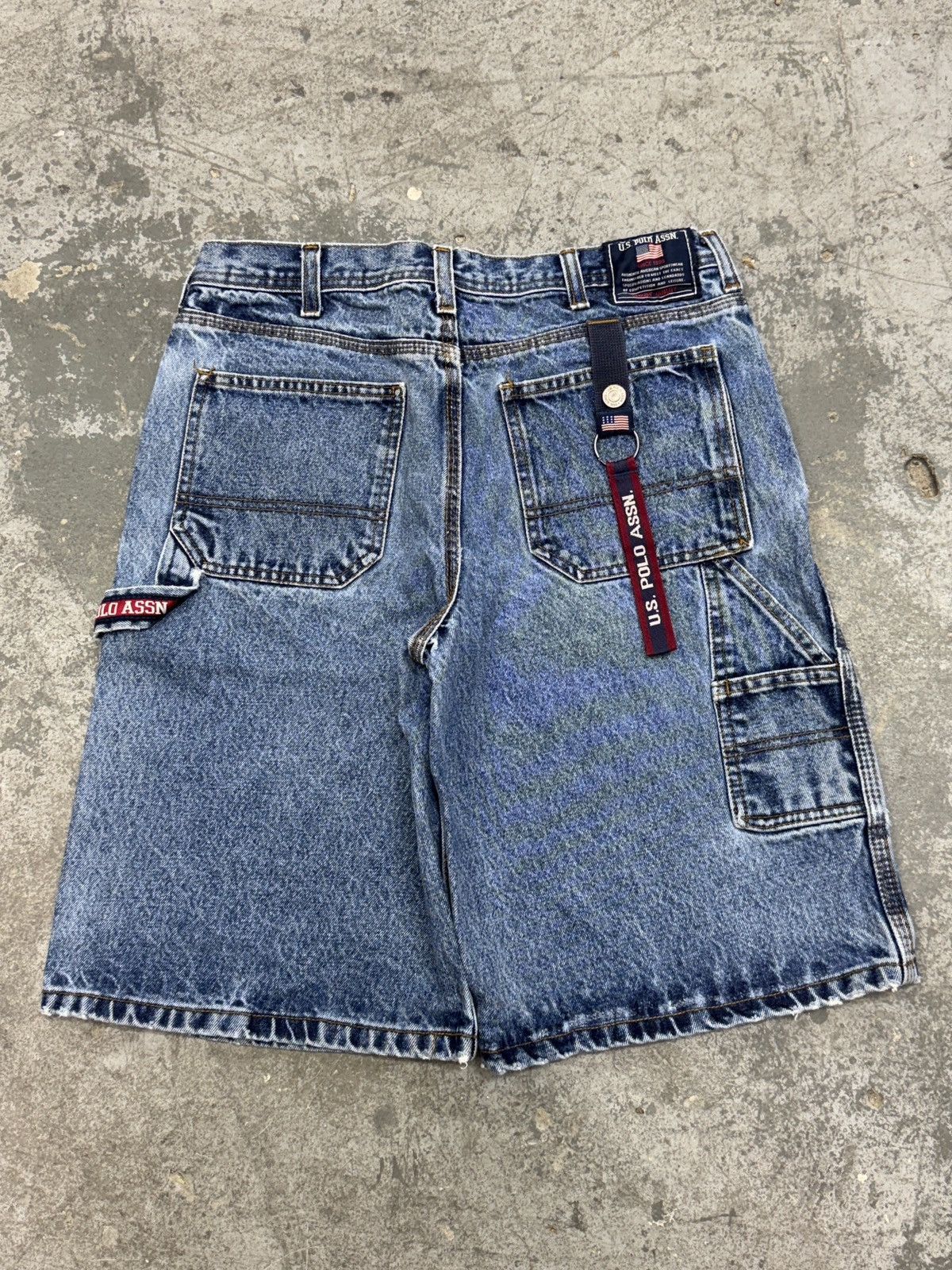 U.S. Polo Assn. Vintage y2k U.S. Polo Assn. Denim Shorts Size US 29 - 1 Thumbnail