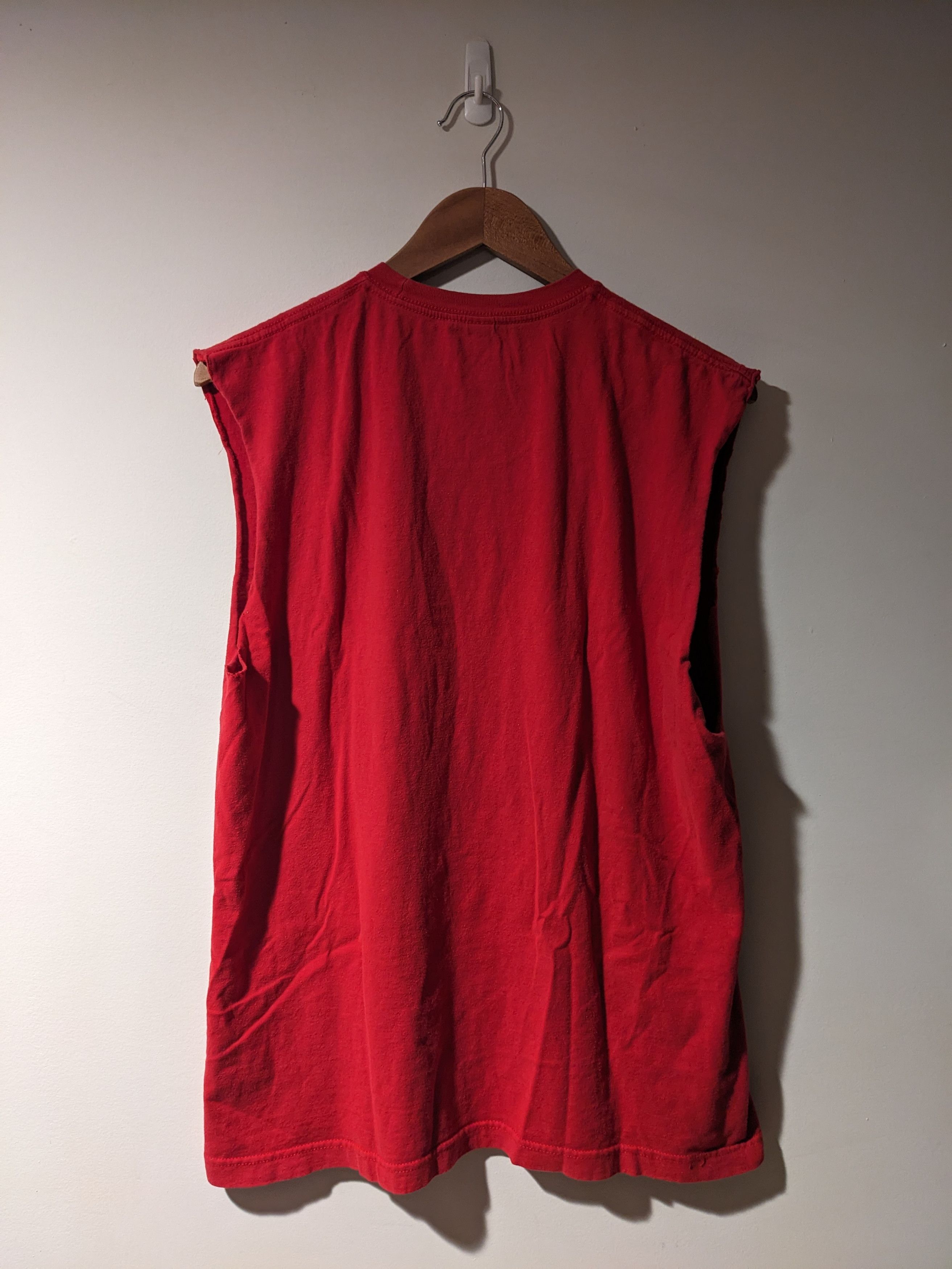 Band Tees × Vintage Vintage 2018 Ghost Band Tour Red Large Sleeveless T-Shirt Size US L / EU 52-54 / 3 - 7 Thumbnail