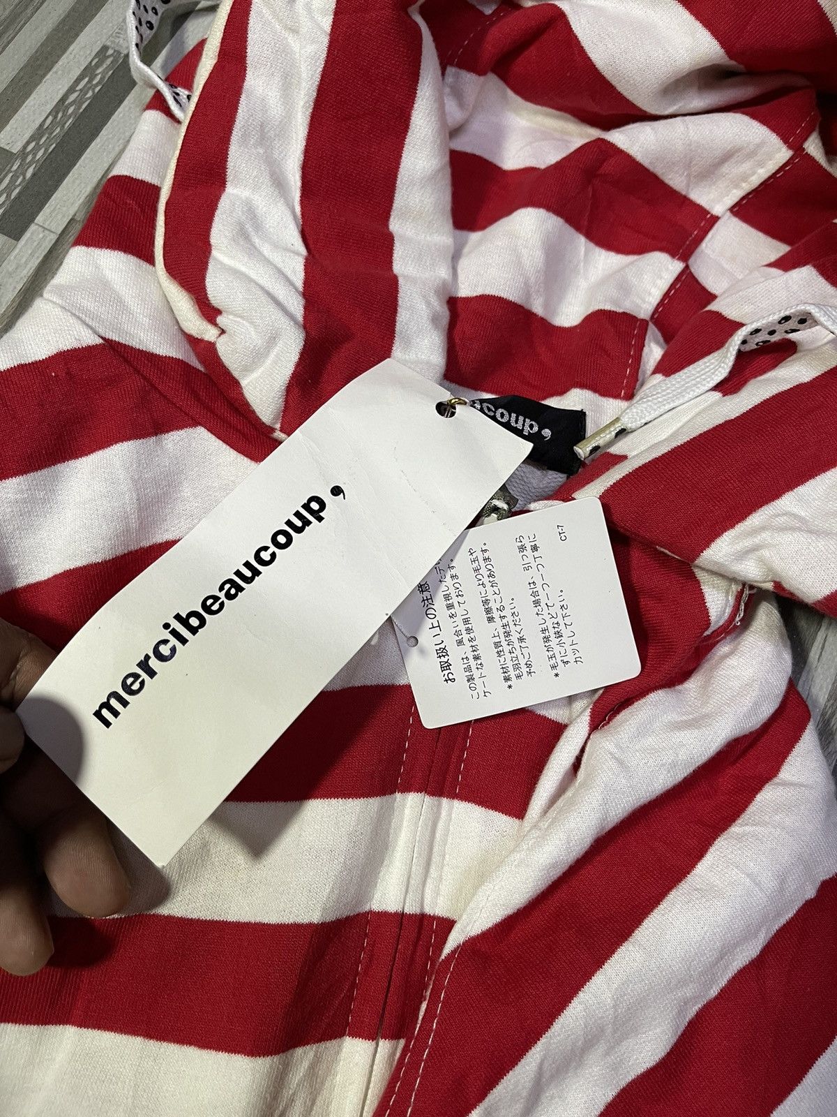 Issey Miyake × Japanese Brand × mercibeaucoup Mercibeaucoup By Issey Miyake Nice Design Hoodie Size US M / EU 48-50 / 2 - 3 Thumbnail