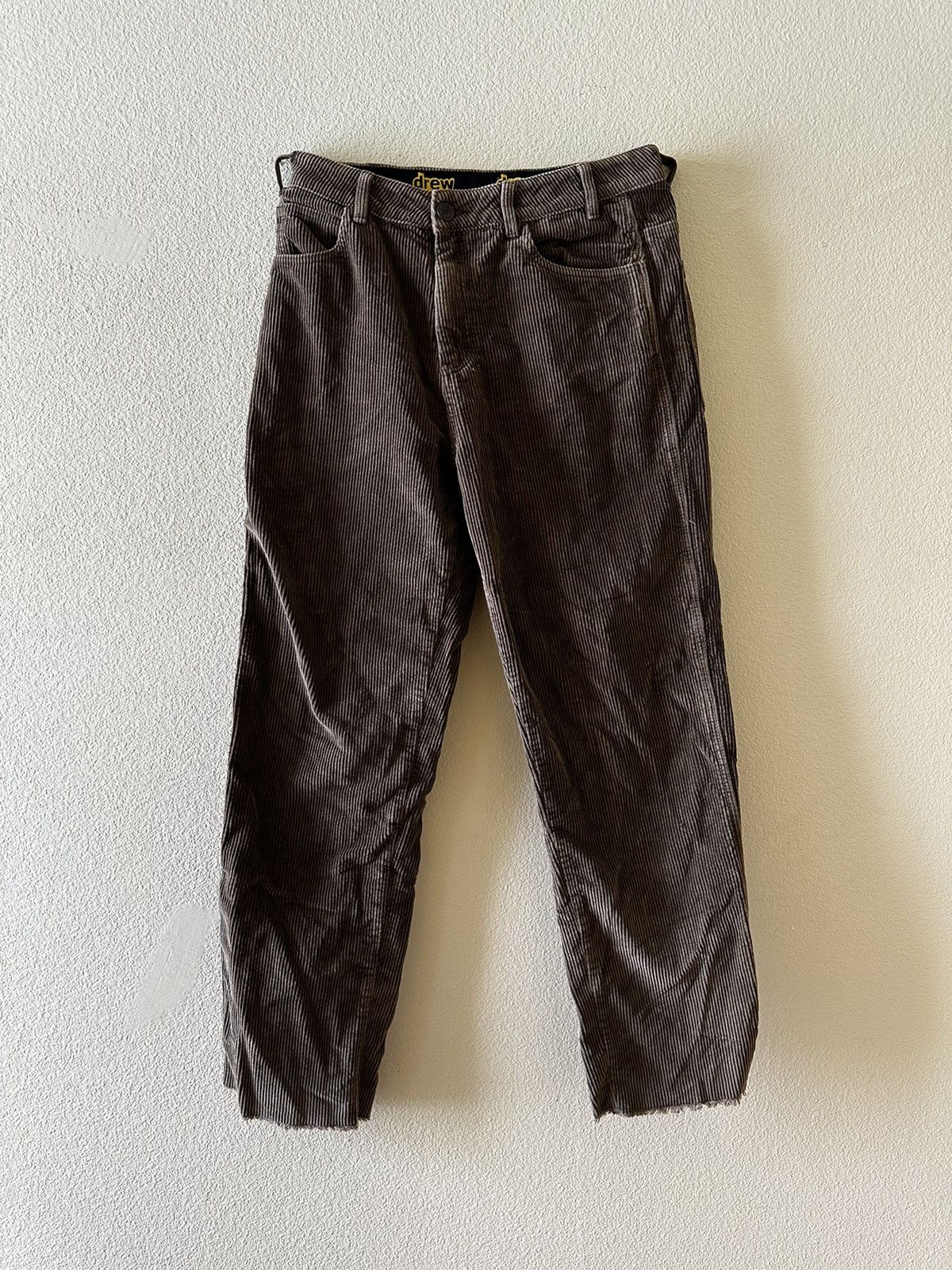 image of Drew House Brown Corduroy Pants Size 32X31, Men's