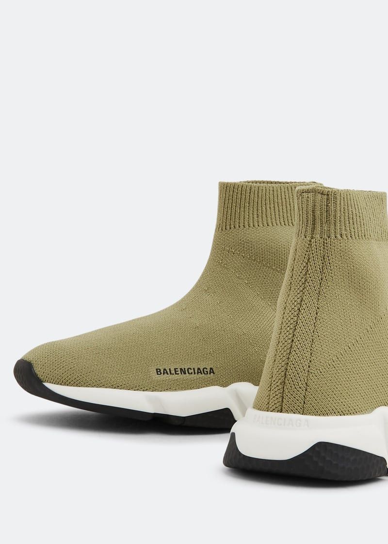 Balenciaga o1bcso1str0625 Size:KIDS 29-30/ Speed Recycled Knit Trainers Size US 5 / EU 37 - 2 Thumbnail