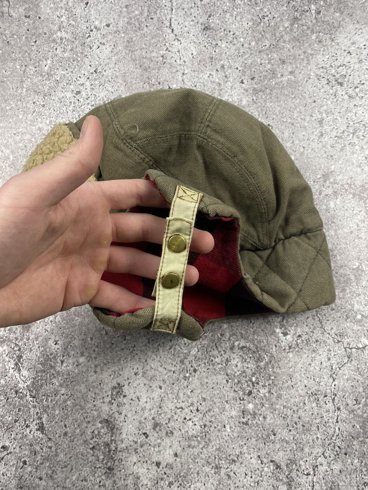 Vintage FUZZY MOHAIRE RETRO FUR AVIATOR USHANKA USSR STYLE 90’S Size ONE SIZE - 7 Thumbnail