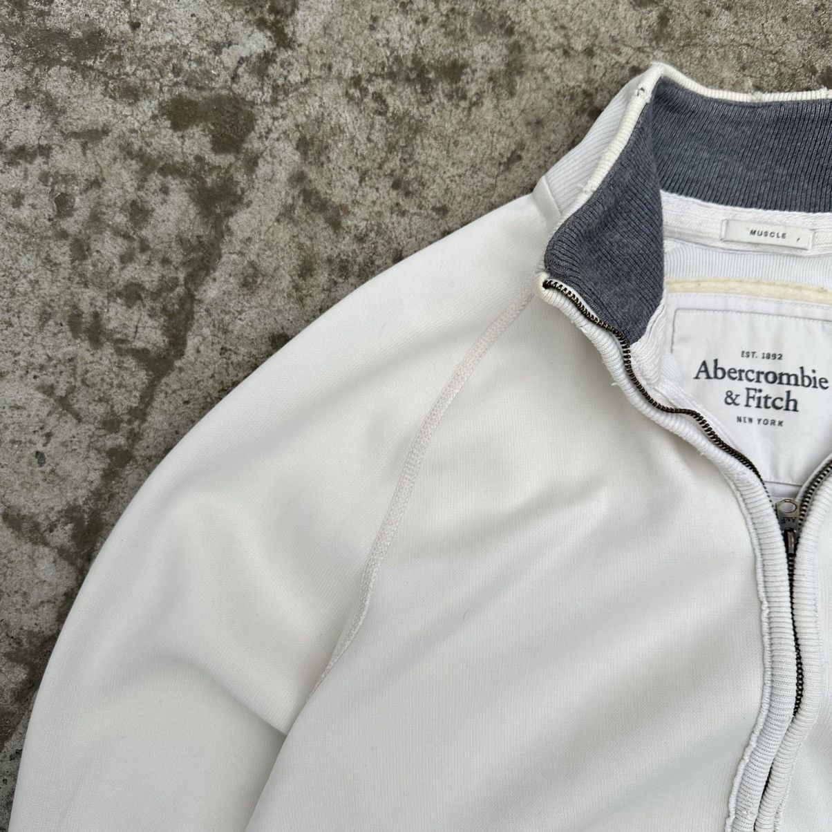 Hysteric Glamour Vintage Abercrombie & Fitch Zip Sweater Bomber Size XXL Hype Size US XXL / EU 58 / 5 - 8 Thumbnail