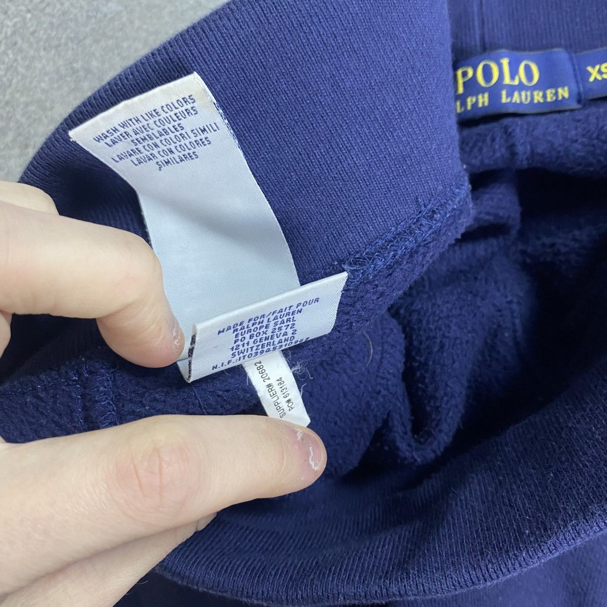 Polo Ralph Lauren Navy Polo Ralph Lauren Sweatpants Size US 30 / EU 46 - 8 Thumbnail