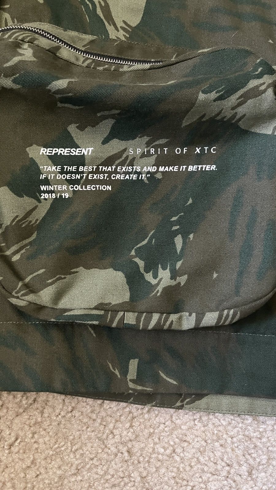 Represent Clo. Represent Clo. Camo Jacket from Winter Collection 2018/19 Size US M / EU 48-50 / 2 - 3 Thumbnail
