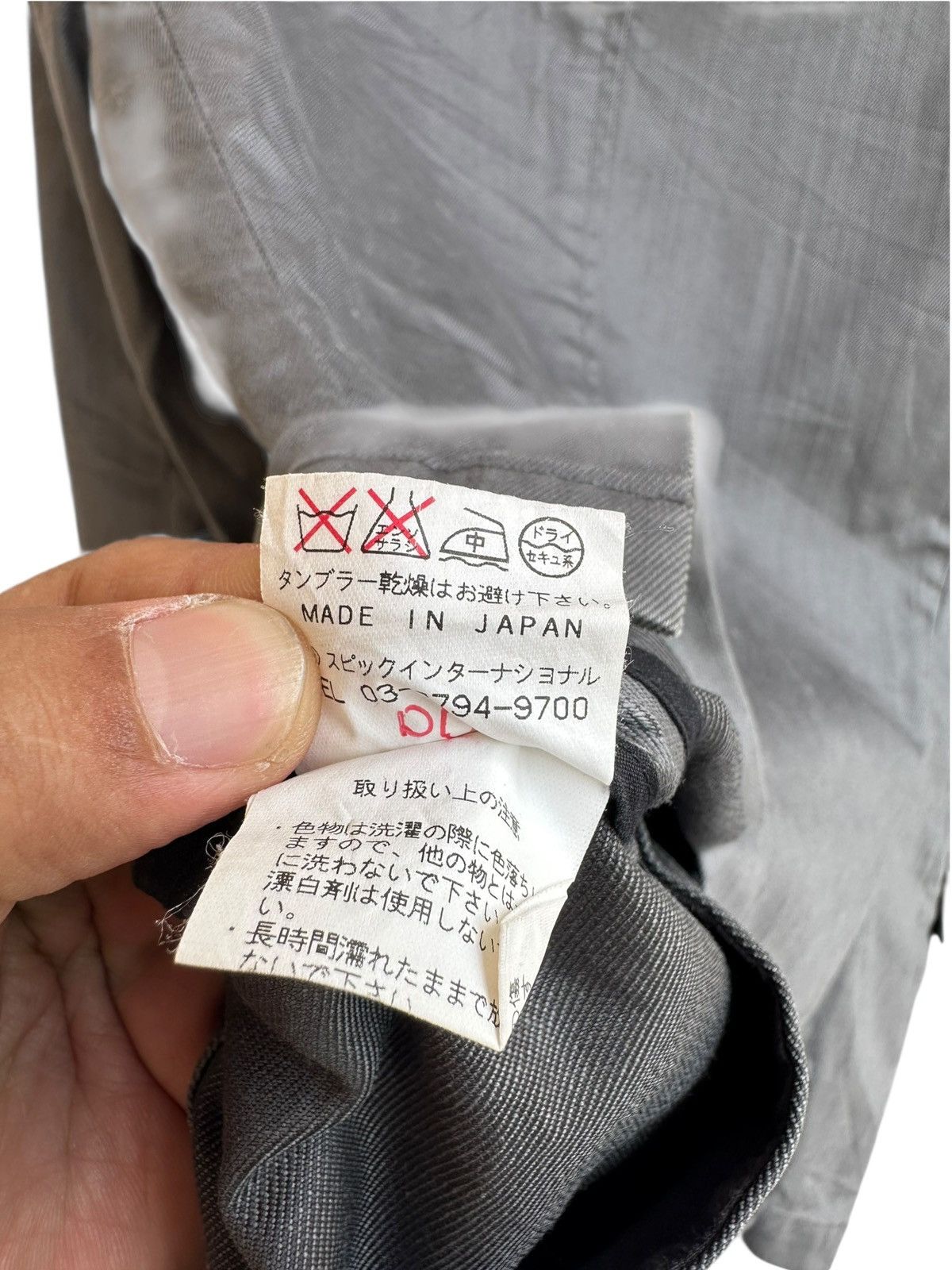 Tornado Mart Tornado Mart Workwear Chore Coat Minimal Grey Button Jacket Size US L / EU 52-54 / 3 - 6 Thumbnail