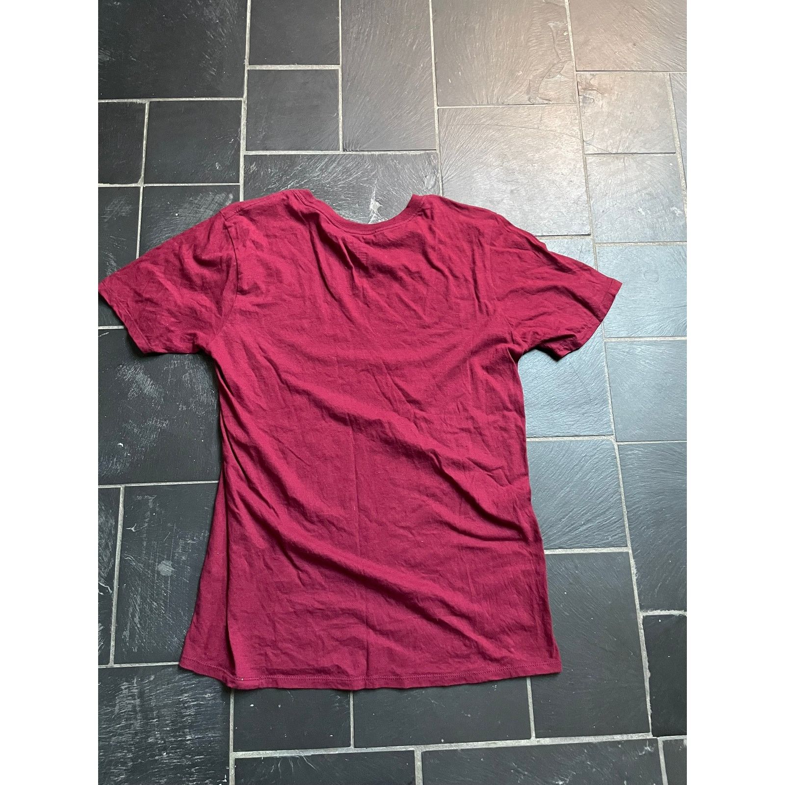 Nike Nike Swoosh Logo Tshirt Burgundy Small Size US S / EU 44-46 / 1 - 3 Thumbnail