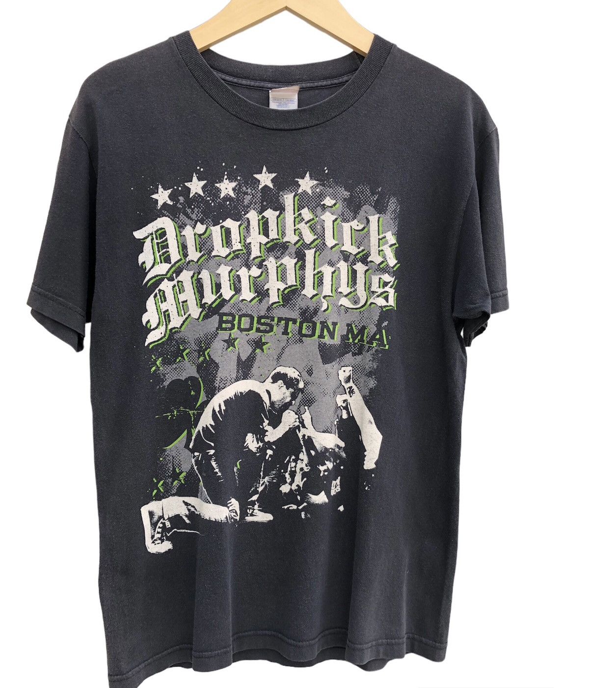 image of Band Tees x Rock T Shirt Vintage Dropkick Murphy's Band T Shirt in Black, Men's (Size Medium)