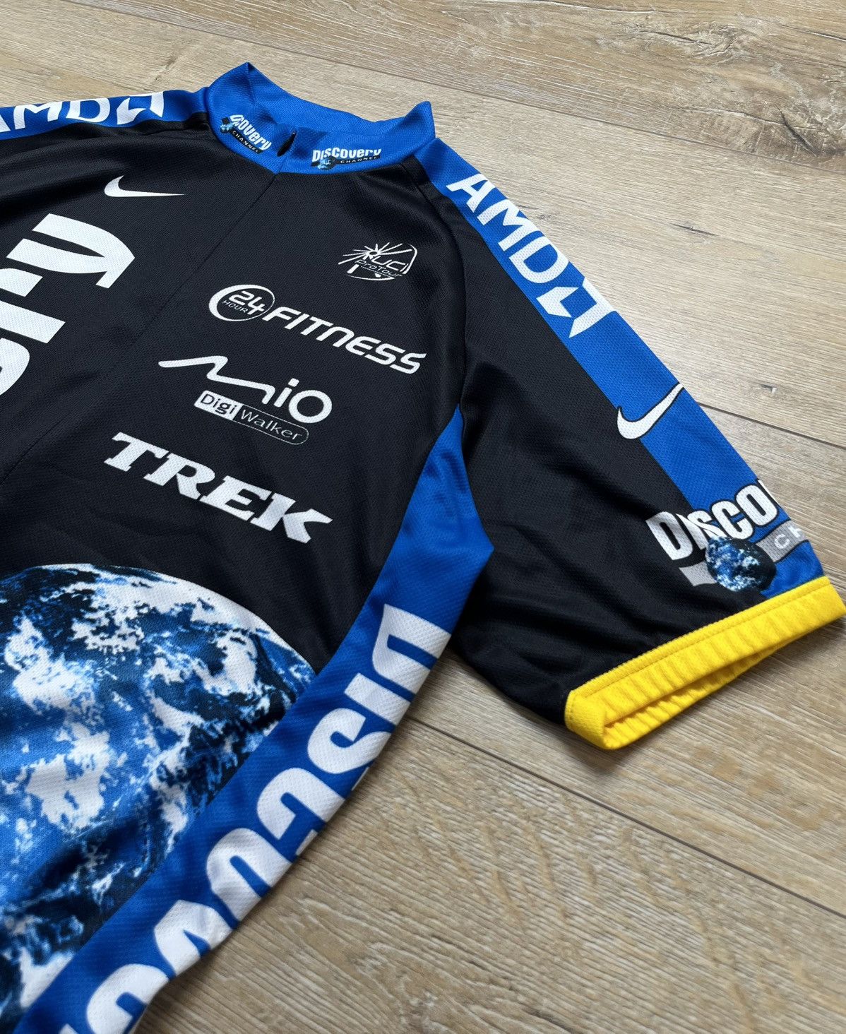 Nike VINTAGE NIKE DISCOVERY CYLCING JERSEY Y2K Size US M / EU 48-50 / 2 - 4 Thumbnail
