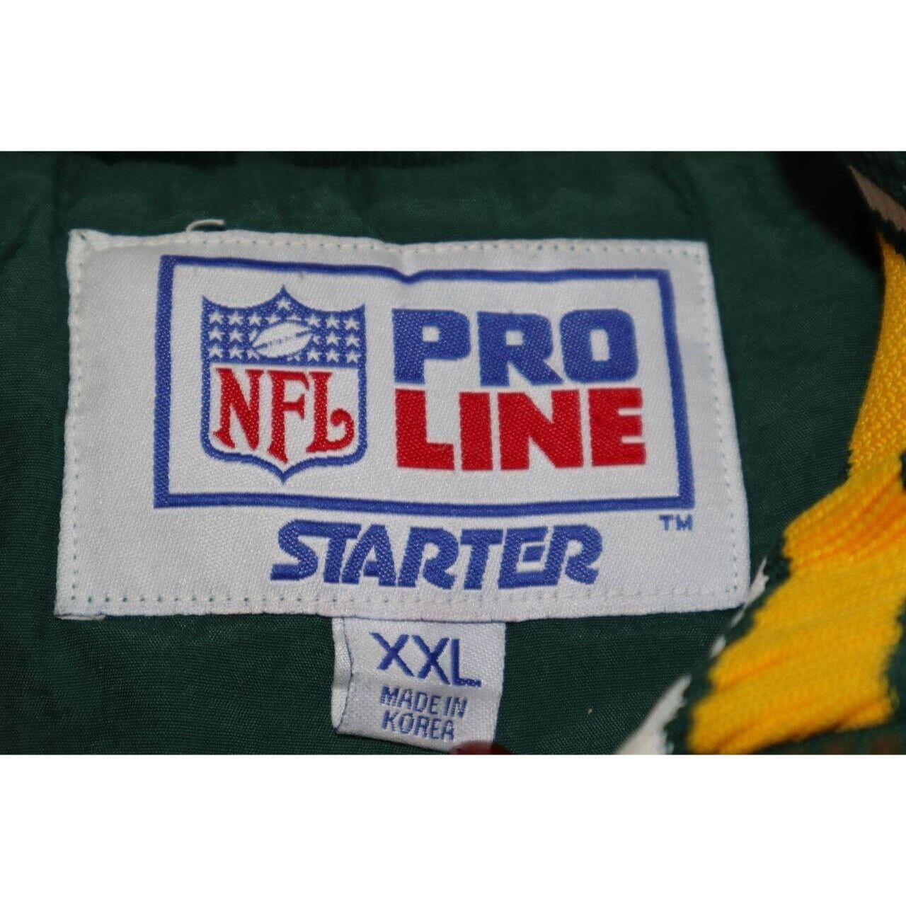 Starter Vintage 90s Green Bay Packers Starter Jacket Proline Sz 2XL Size US XXL / EU 58 / 5 - 3 Thumbnail