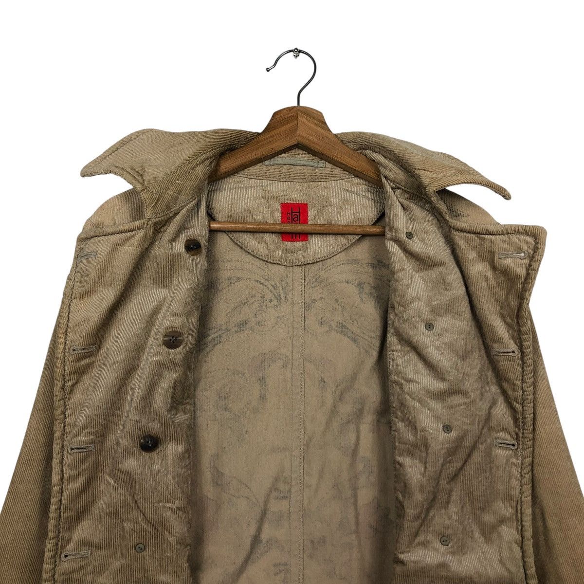 Issey Miyake 🔥VINTAGE CHORE JACKET CORDUROY HEART HAAT ISSEY MIYAKE Size US M / EU 48-50 / 2 - 12 Thumbnail