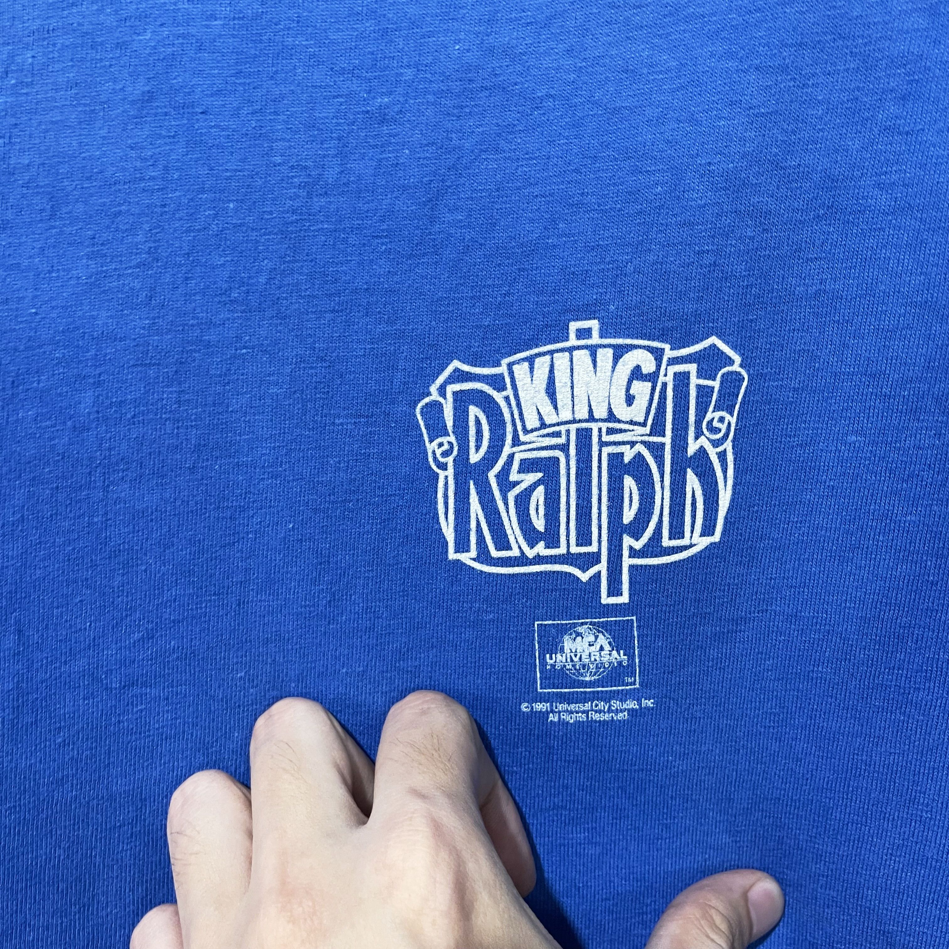 Vintage Vintage 1991 King Ralph Movie Shirt Size US L / EU 52-54 / 3 - 2 Thumbnail