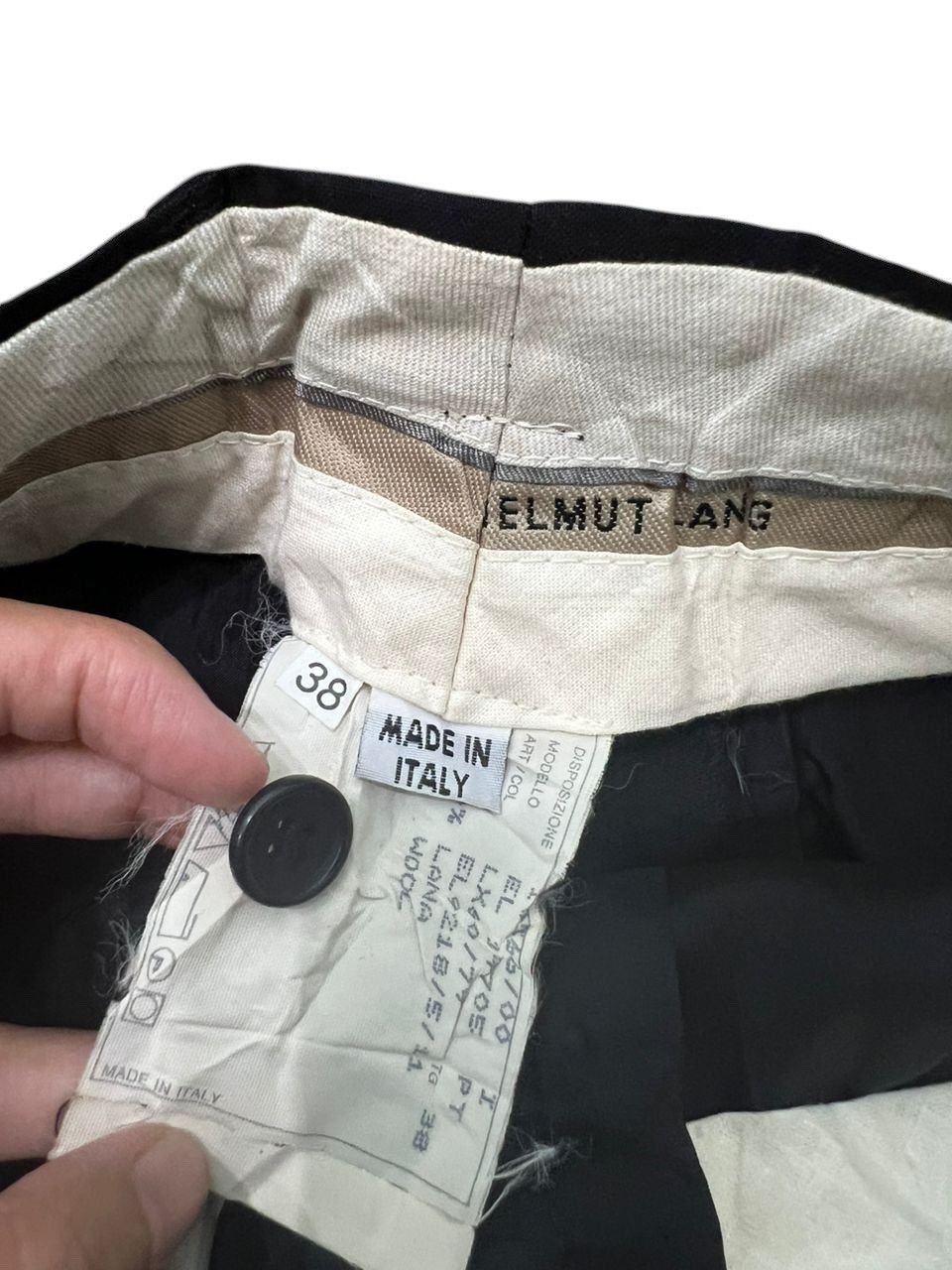 Designer × Helmut Lang Vintage Helmut Lang Slack Pants Size 26" / US 2 / IT 38 - 12 Thumbnail