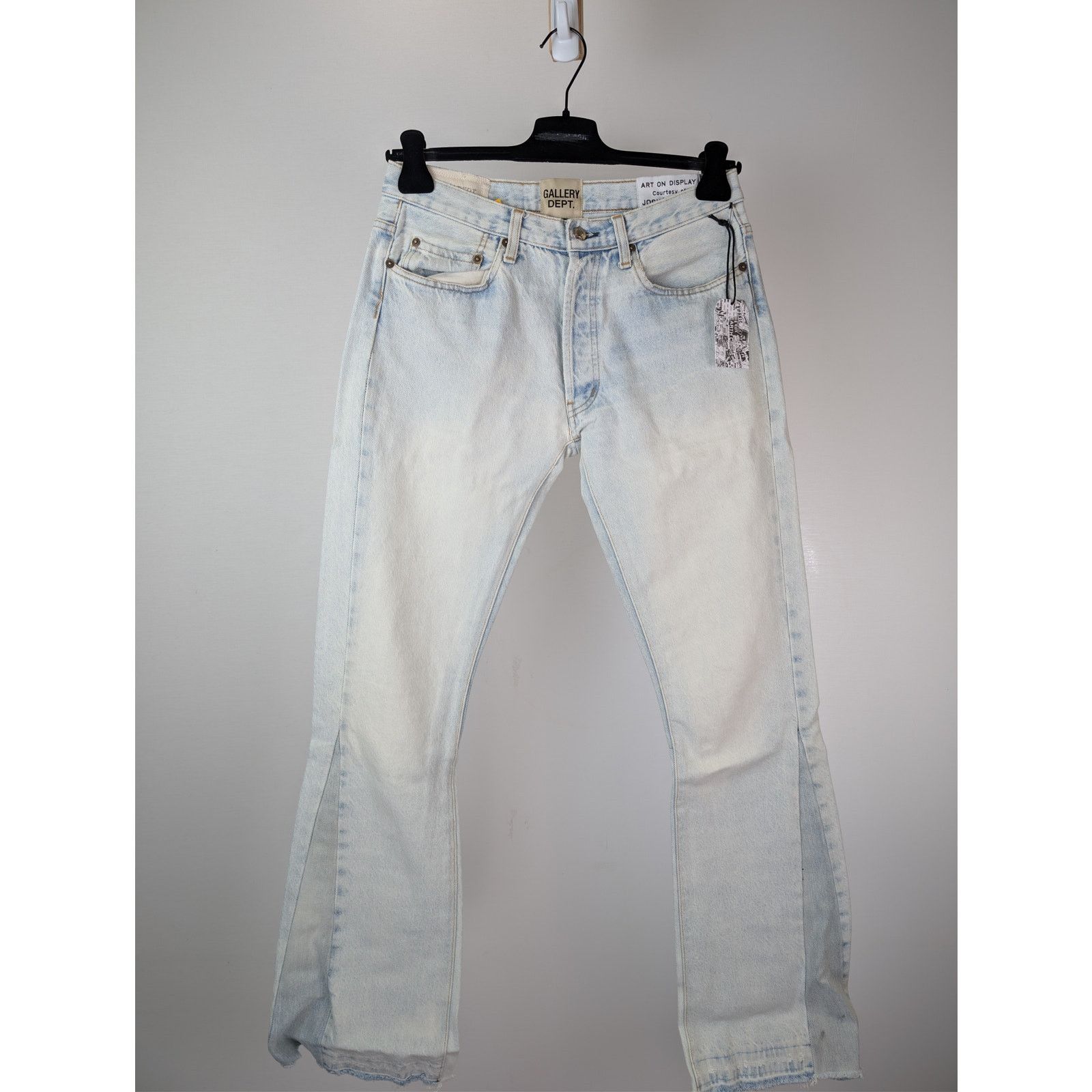 Gallery Dept. o1rshd1 Size: 30 x 34 / LA Flare Vintage Jeans Washed Blue Size US 30 / EU 46 - 9 Thumbnail