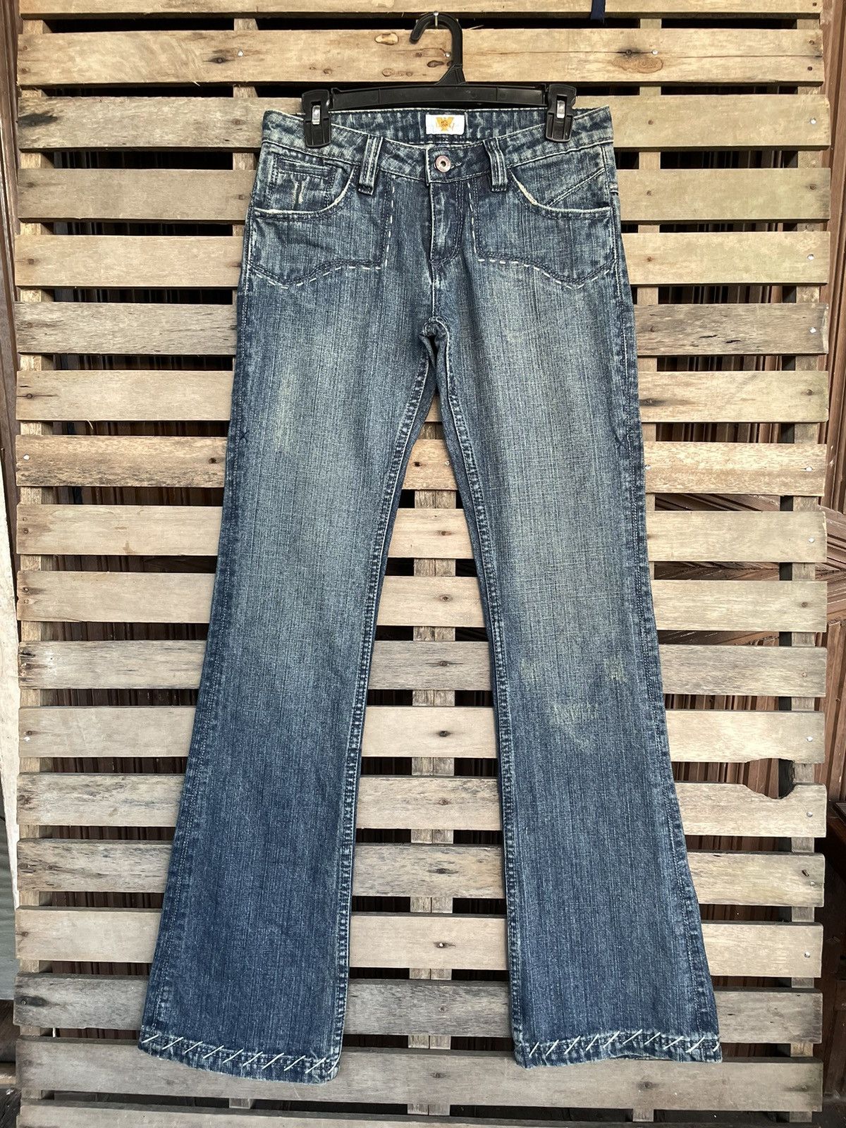 image of Antik Denim Flare Low Rise Jeans, Men's (Size 29)