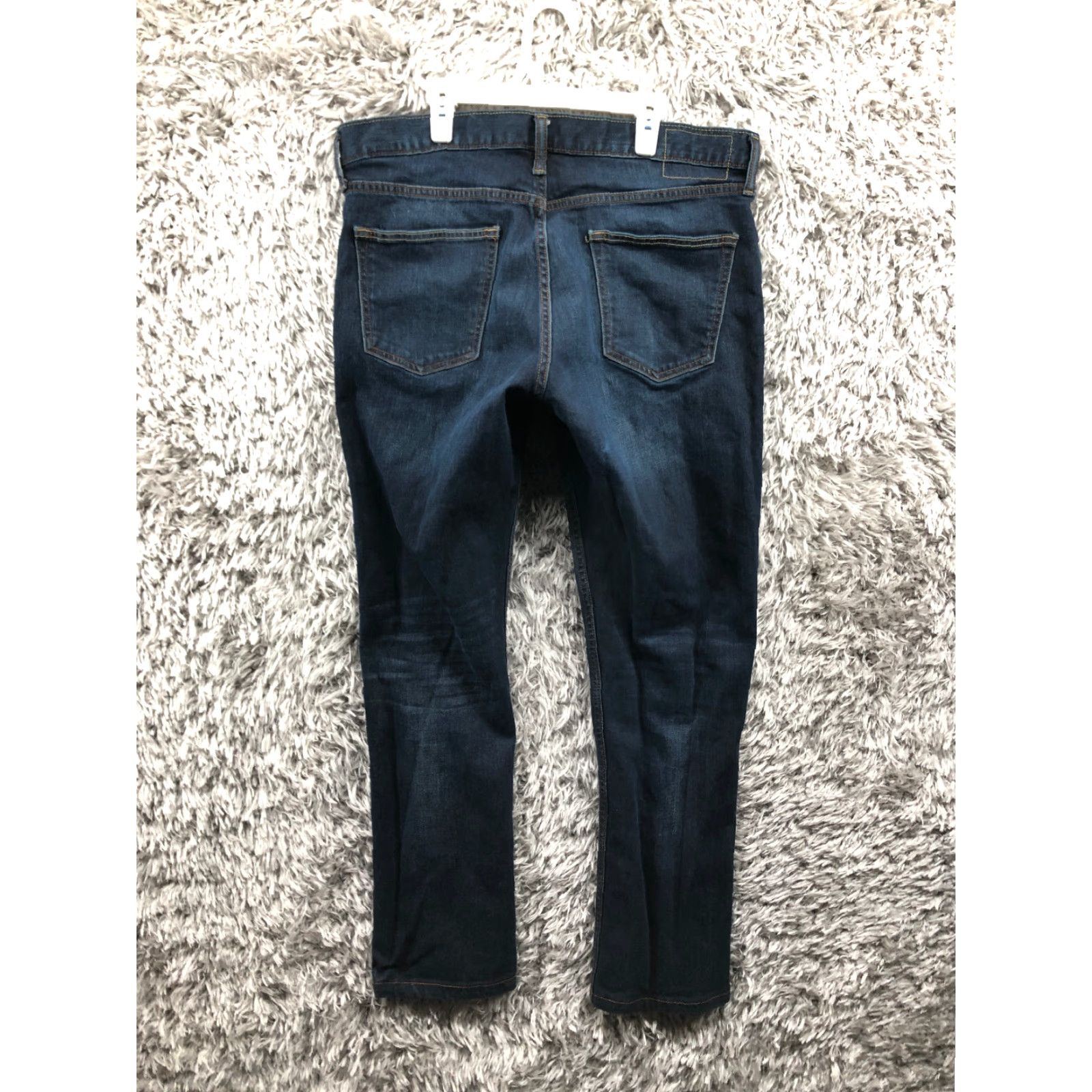 Old Navy Old Navy Slim Jeans Size 34x34 Mens Mid Rise Straight Leg Dark Wash Blue Denim Jeans Size US 34 / EU 50 - 5 Thumbnail