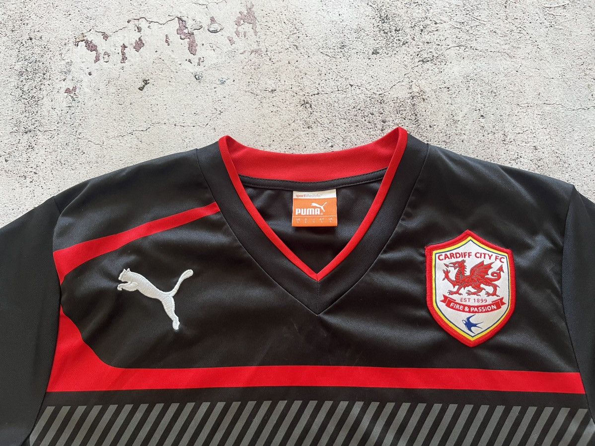 Puma CARDIFF CITY FC 2012 2013 TRAINING SOCCER JERSEY PUMA Size US L / EU 52-54 / 3 - 3 Thumbnail